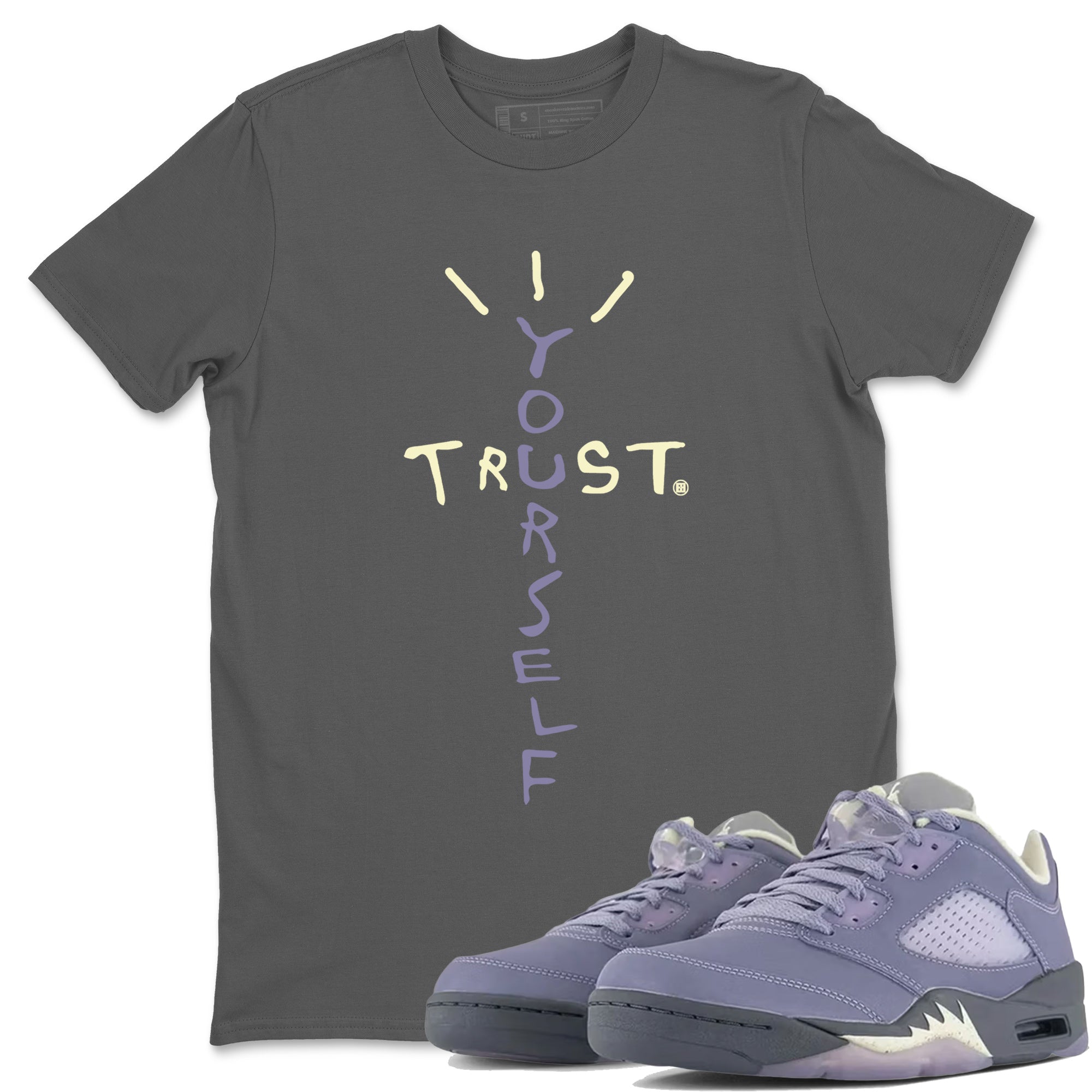 Trust Yourself Unisex Tops - Air Jordan 5 Indigo Haze