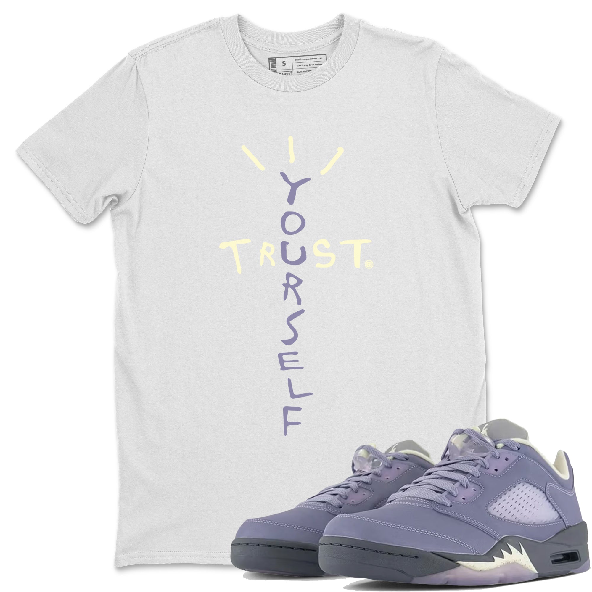 Trust Yourself Unisex Tops - Air Jordan 5 Indigo Haze