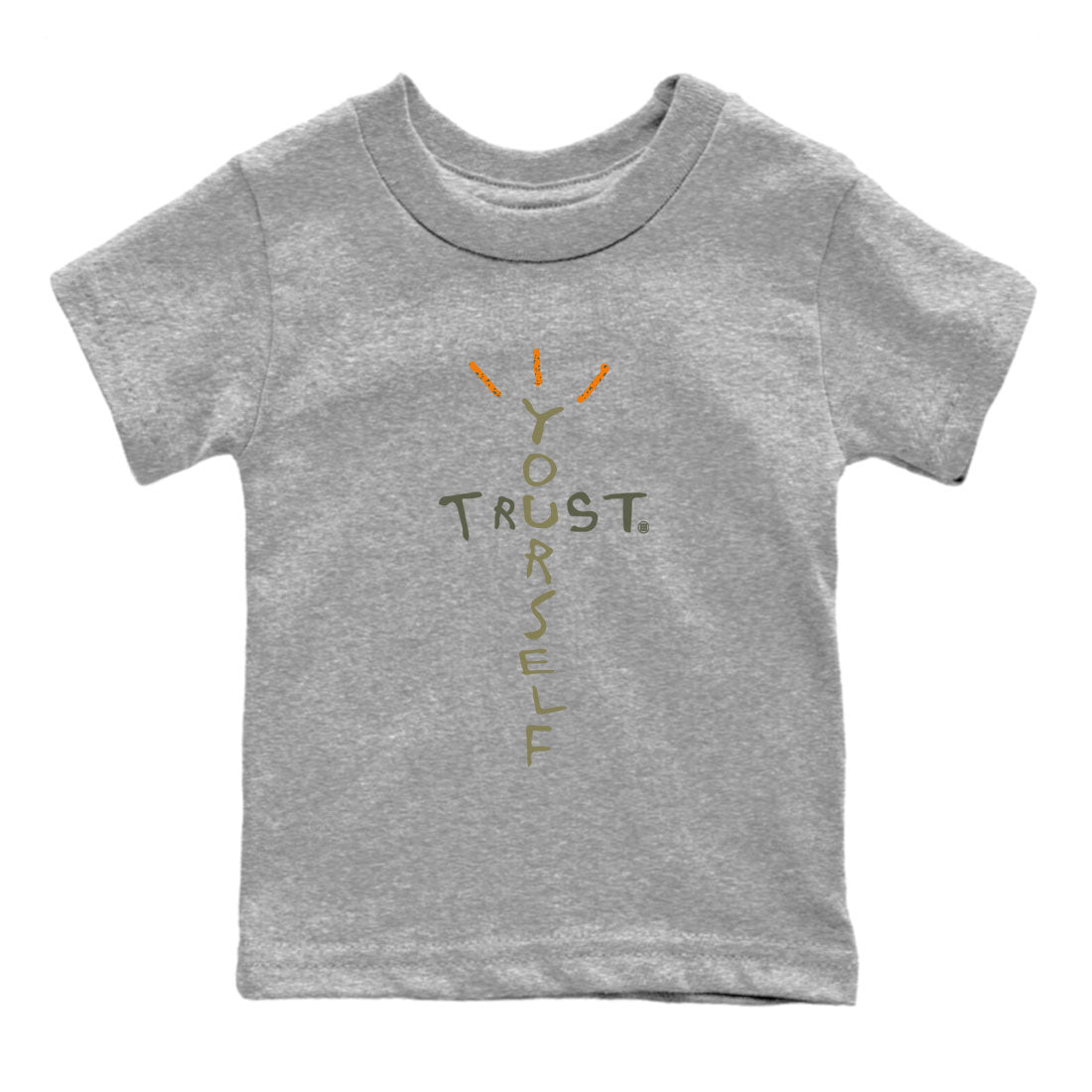 Trust Yourself snkmatch Tees Kids - Air Jordan 5 Olive