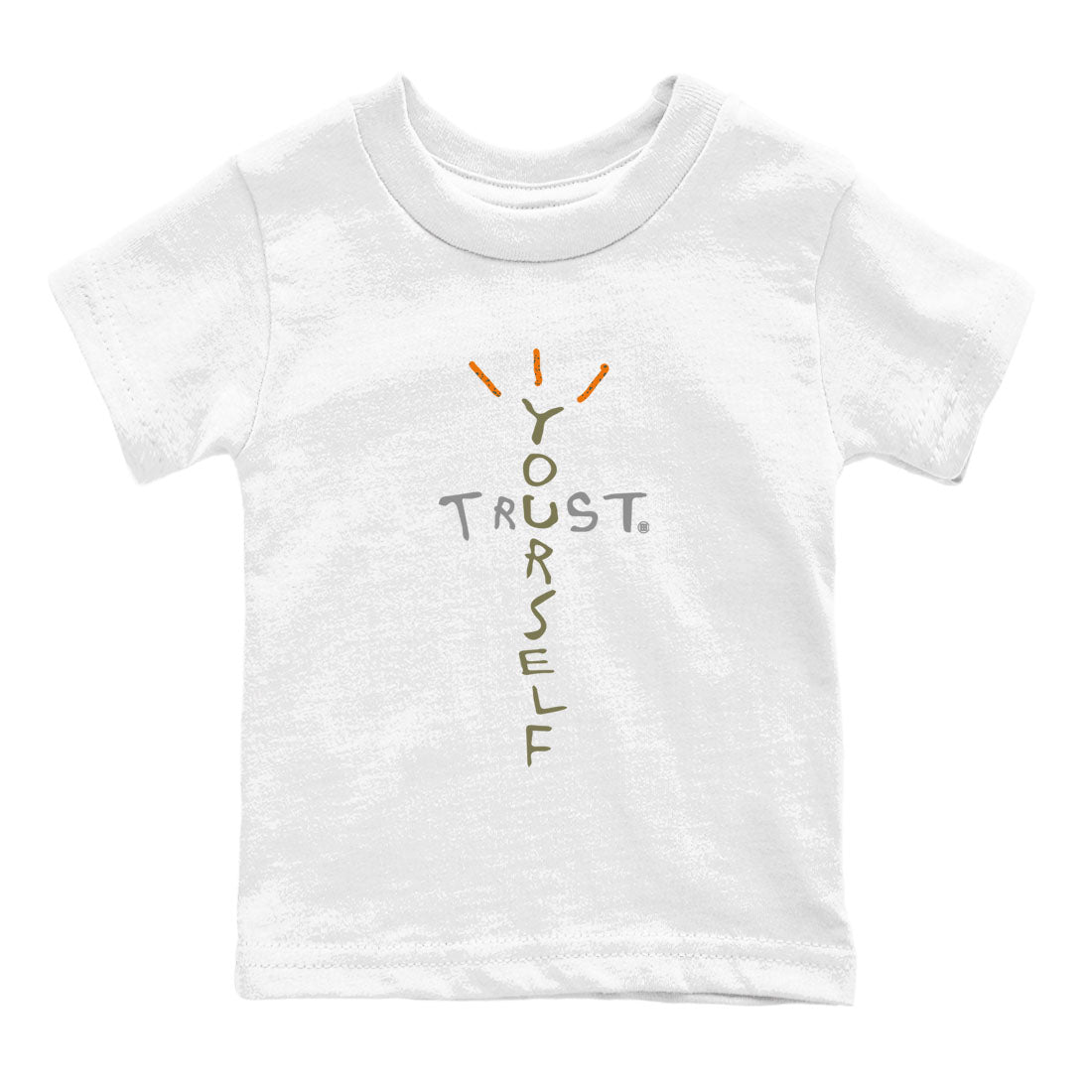 Trust Yourself snkmatch Tees Kids - Air Jordan 5 Olive