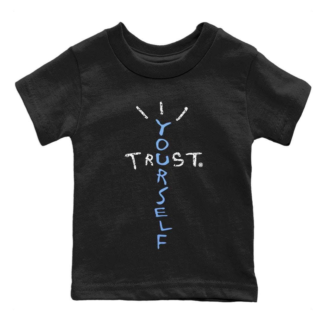 Trust Yourself Kids Tops - Air Jordan 5 UNC