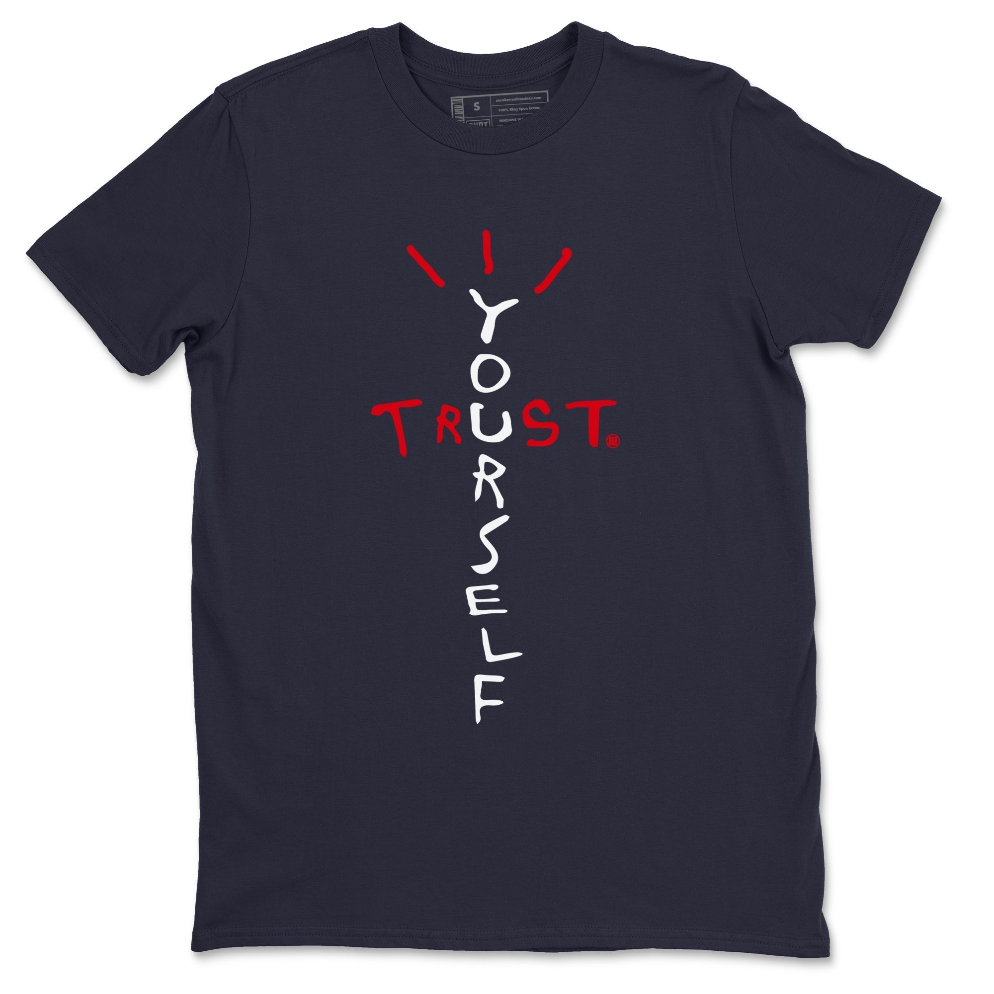 Trust Yourself snkmatch Tees - Air Jordan 6 White And Midnight Navy