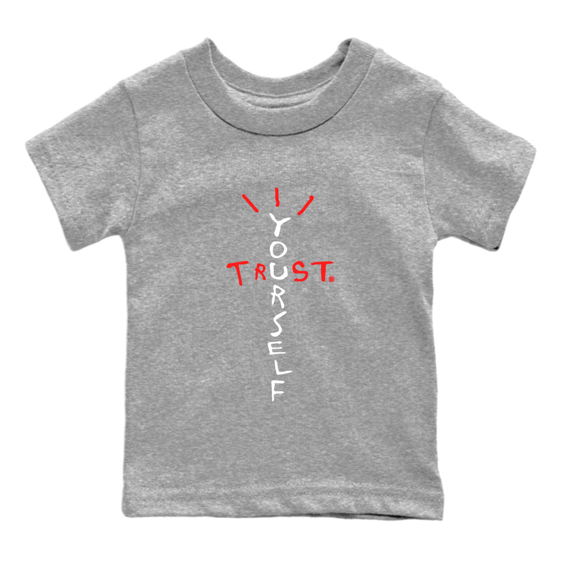 Trust Yourself Kids Tops - Air Jordan 7 White Infrared
