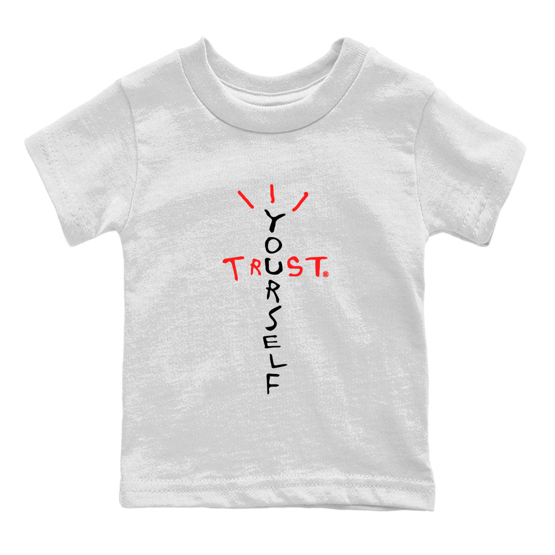 Trust Yourself Kids Tops - Air Jordan 7 White Infrared