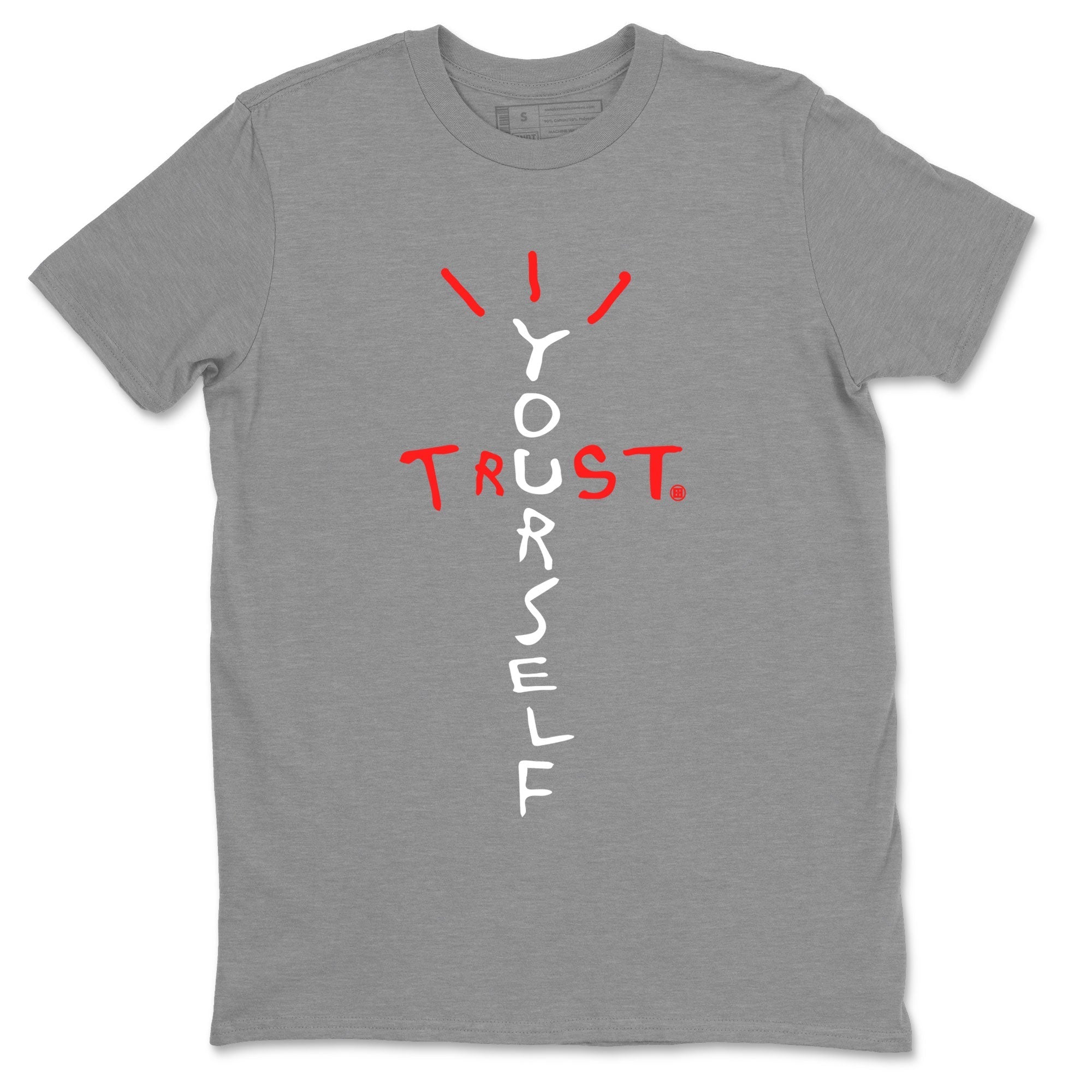 Trust Yourself Unisex Tops - Air Jordan 7 White Infrared