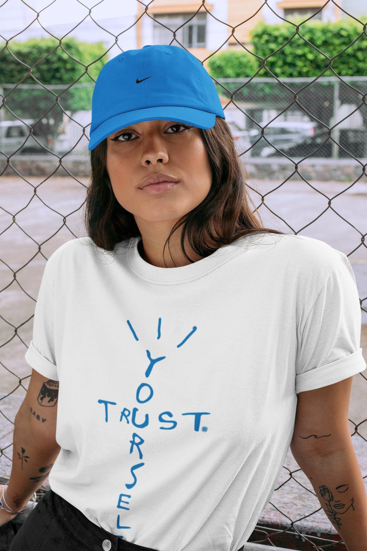 Trust Yourself Unisex Tops - Air Jordan 1 Travis Scott Fragment