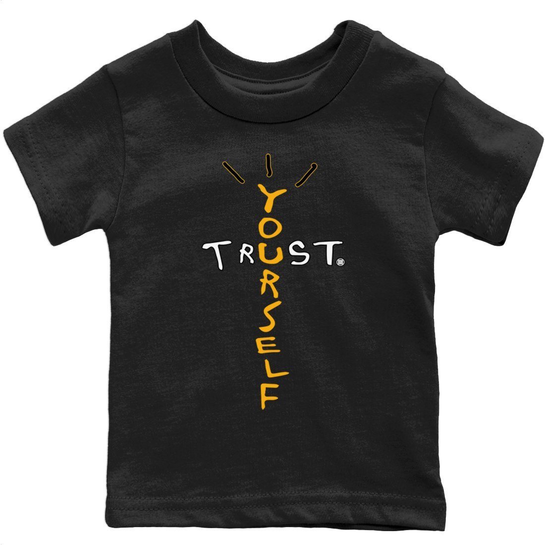 Trust Yourself Kids Tops - Dunk Championship Goldenrod
