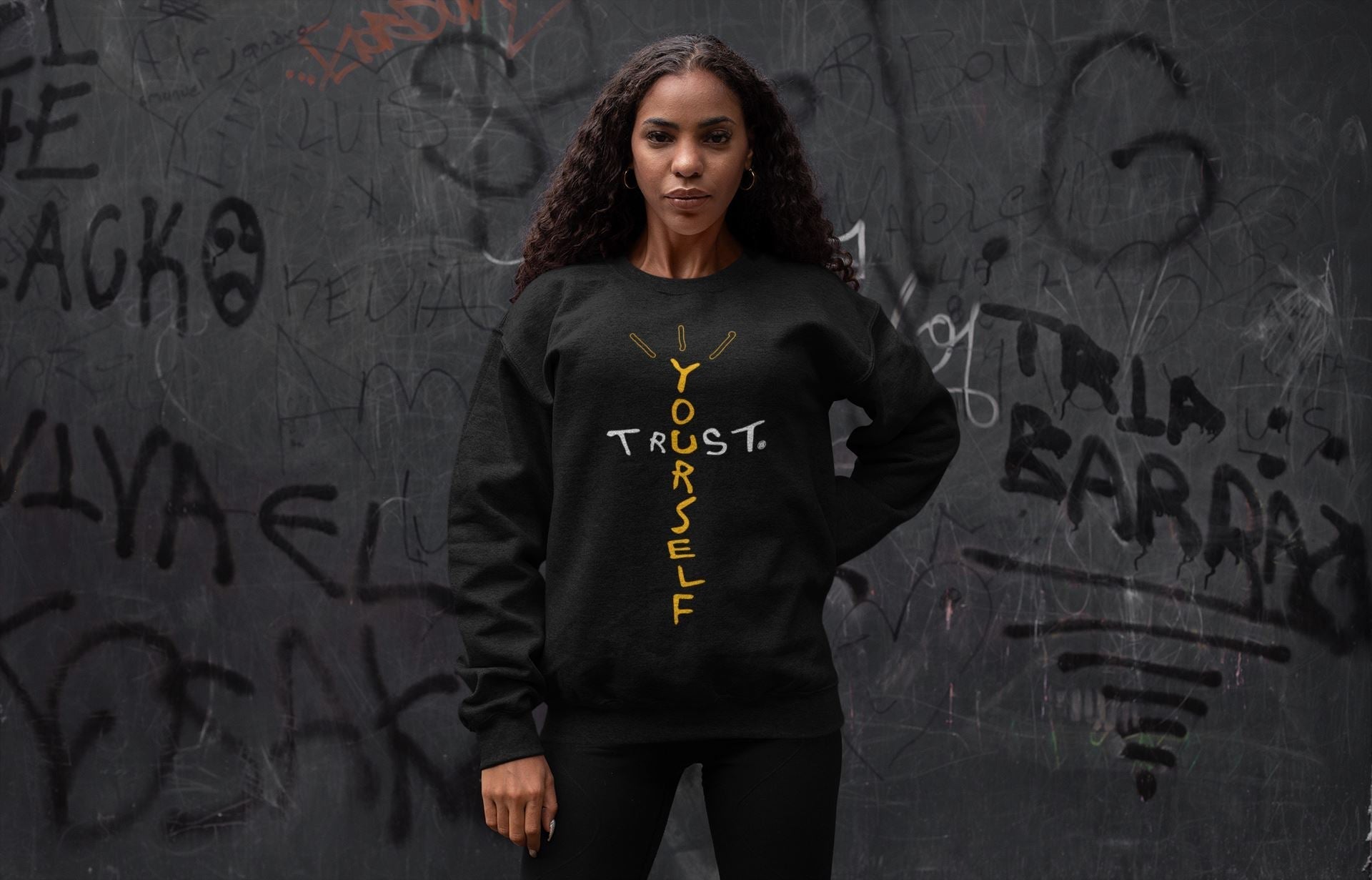 Trust Yourself Unisex Tops - Dunk Championship Goldenrod
