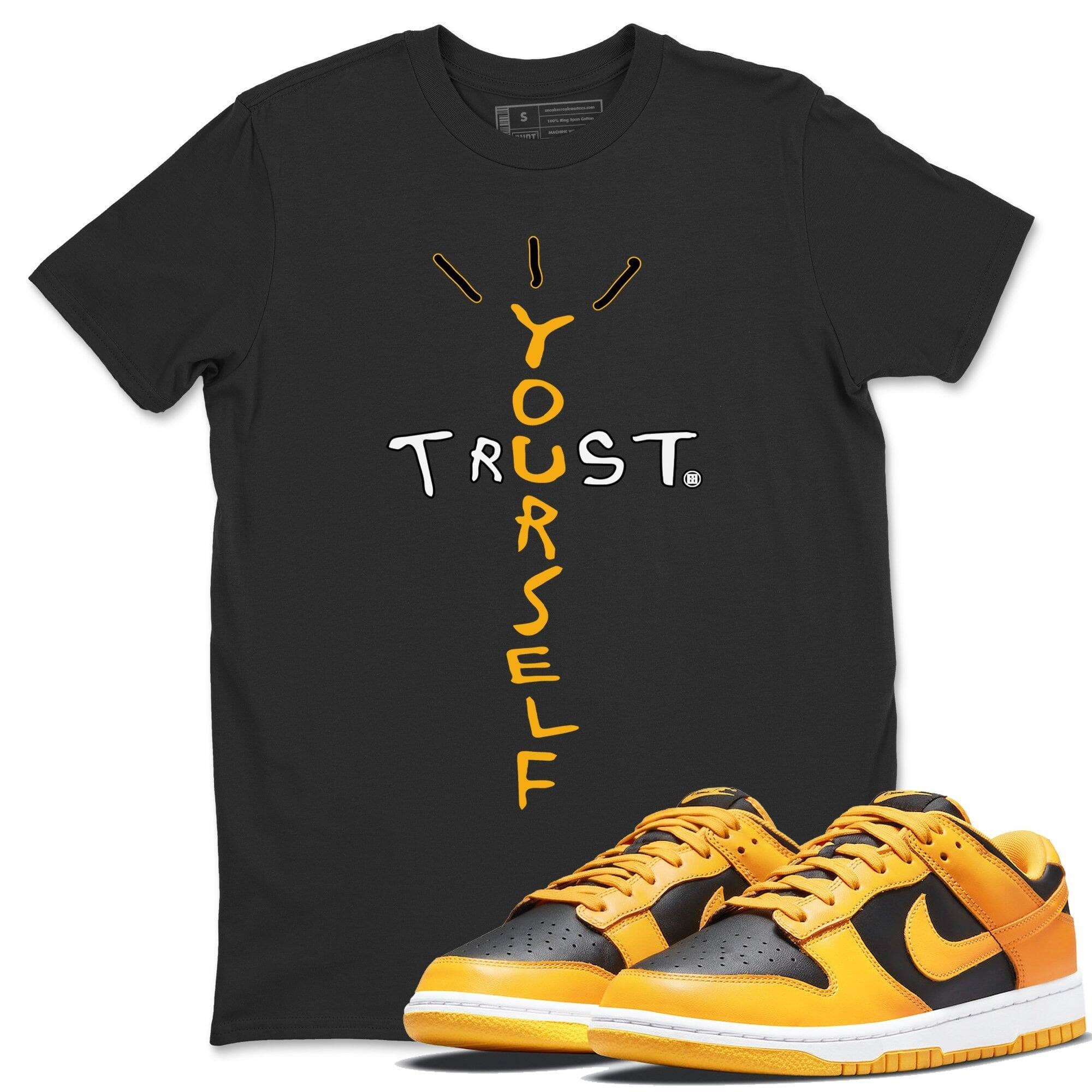 Trust Yourself Unisex Tops - Dunk Championship Goldenrod