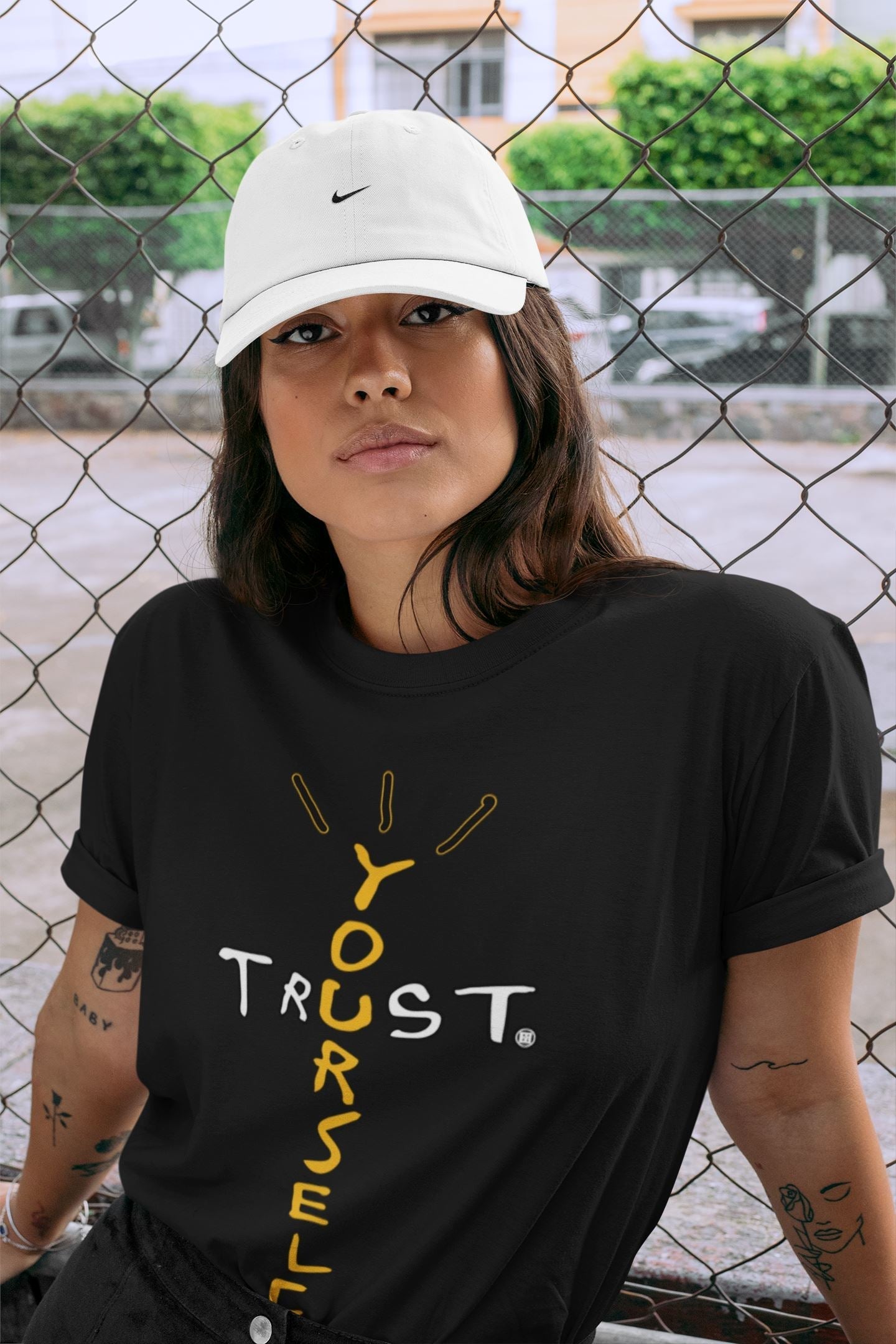 Trust Yourself Unisex Tops - Dunk Championship Goldenrod