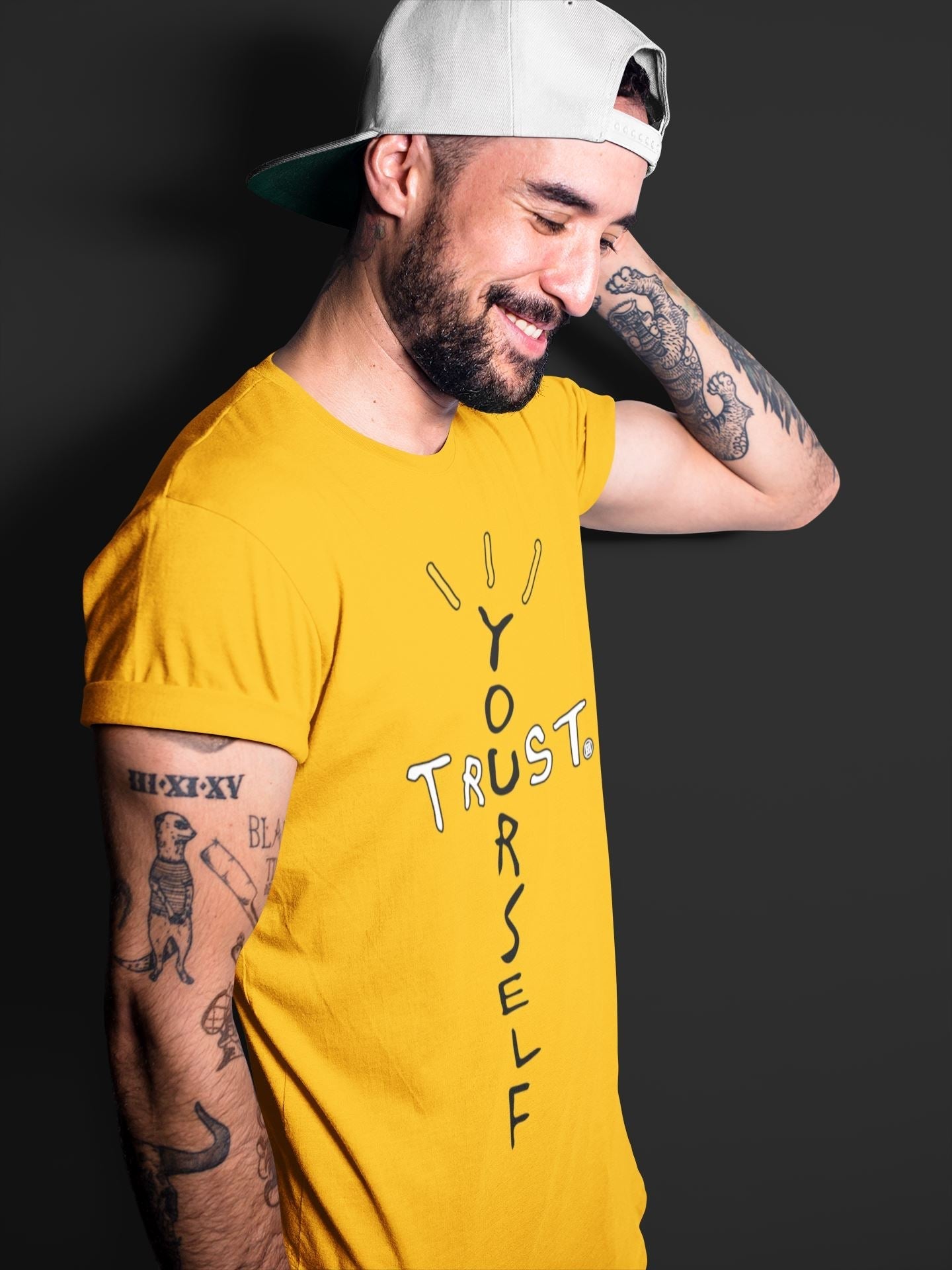 Trust Yourself Unisex Tops - Dunk Championship Goldenrod