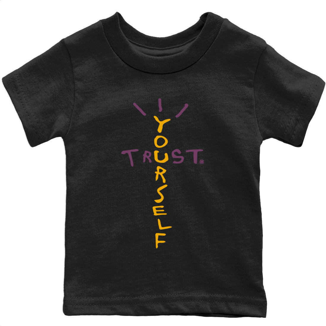 Trust Yourself Kids Tops - Air Jordan 1 Brotherhood