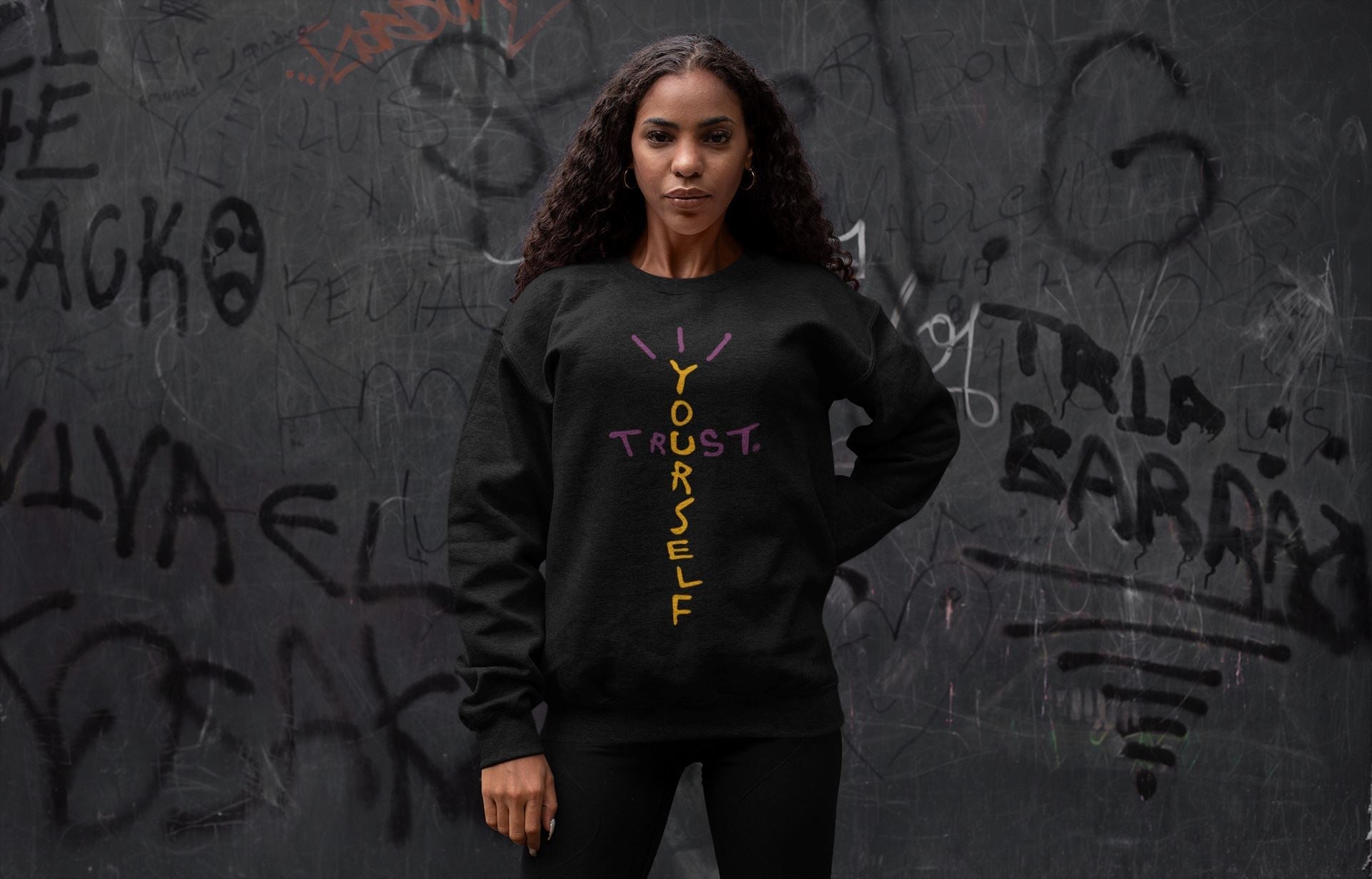 Trust Yourself Unisex Tops - Air Jordan 1 Brotherhood