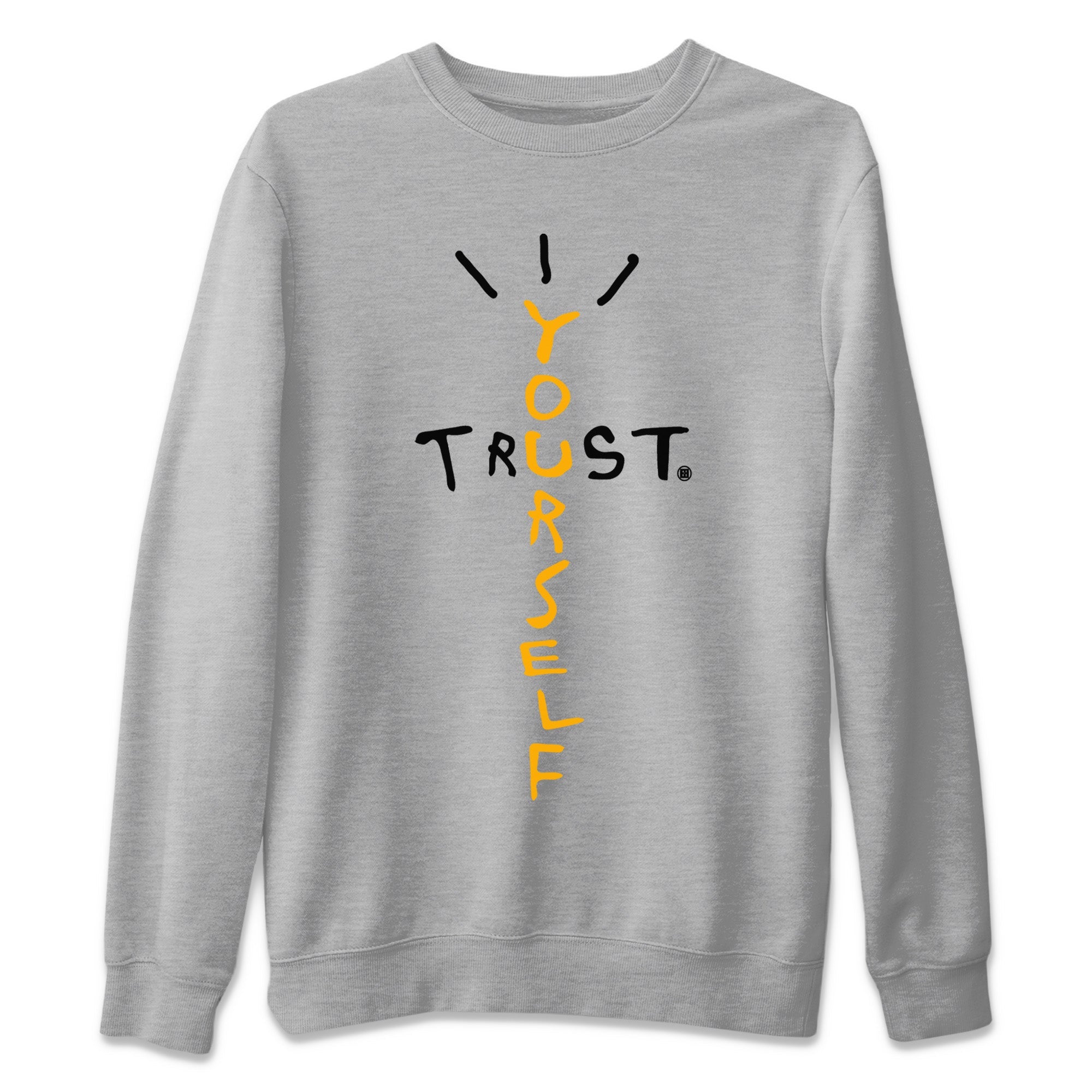 Trust Yourself Unisex Tops - Air Jordan 1 Yellow Toe