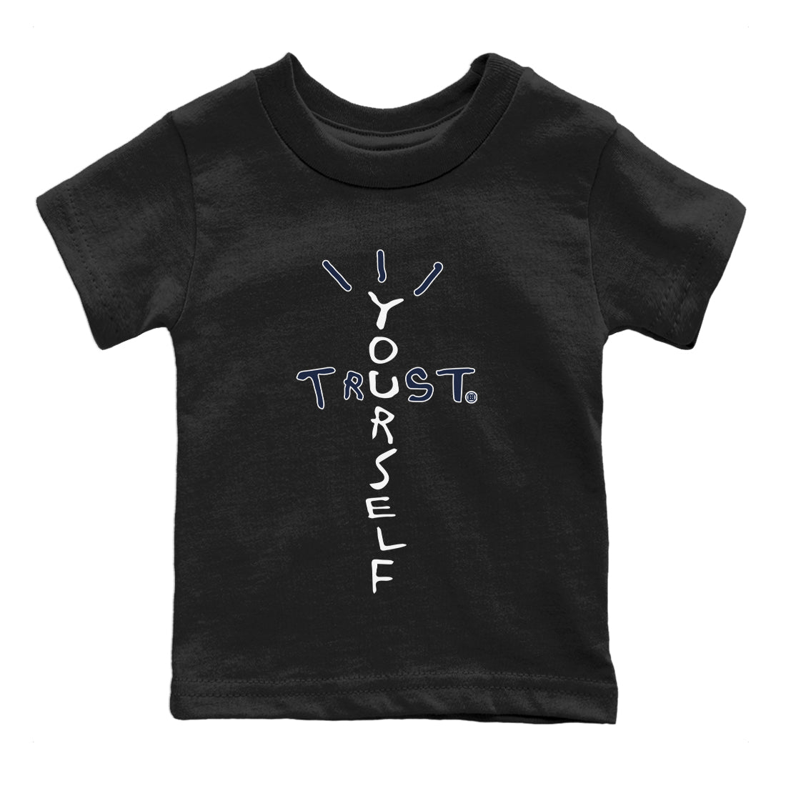 Trust Yourself Kids Tops - Air Jordan 11 Midnight Navy