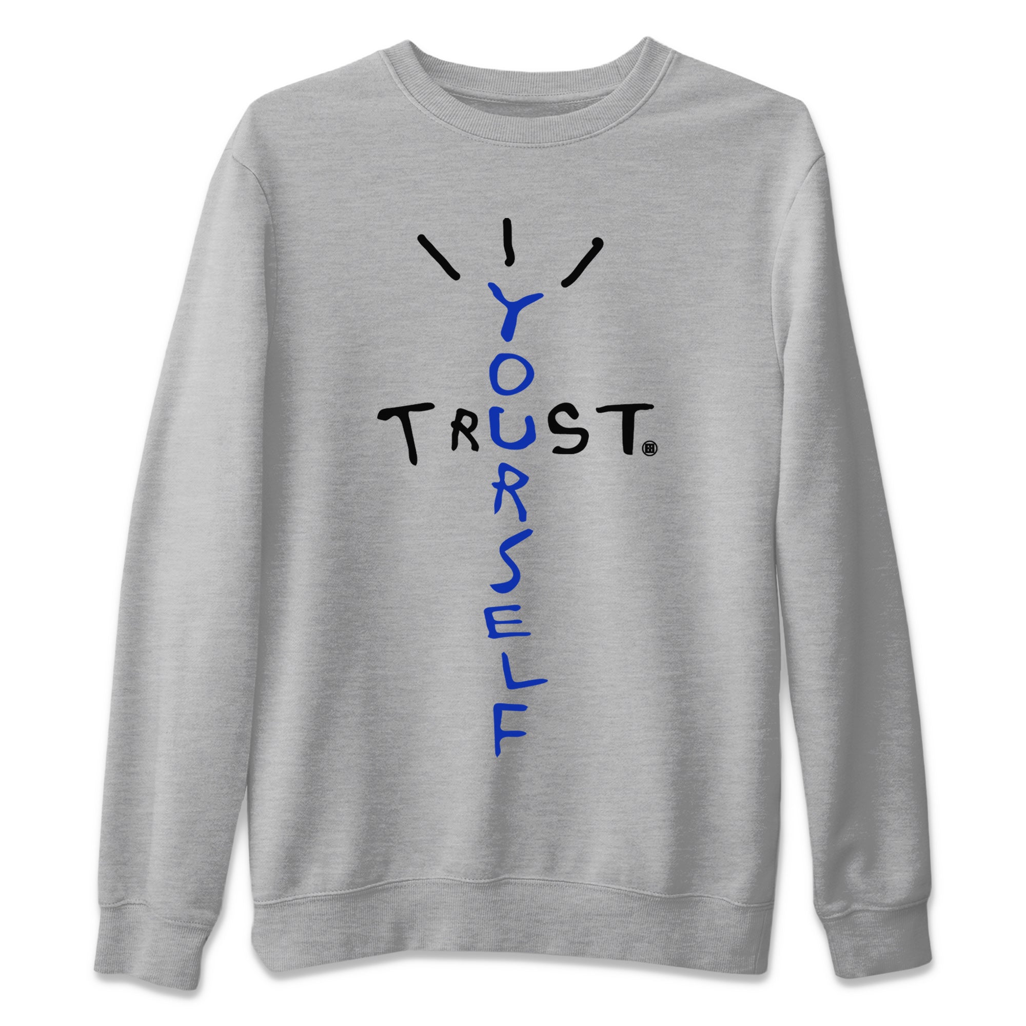 Trust Yourself Unisex Tops - Air Jordan 12 Hyper Royal
