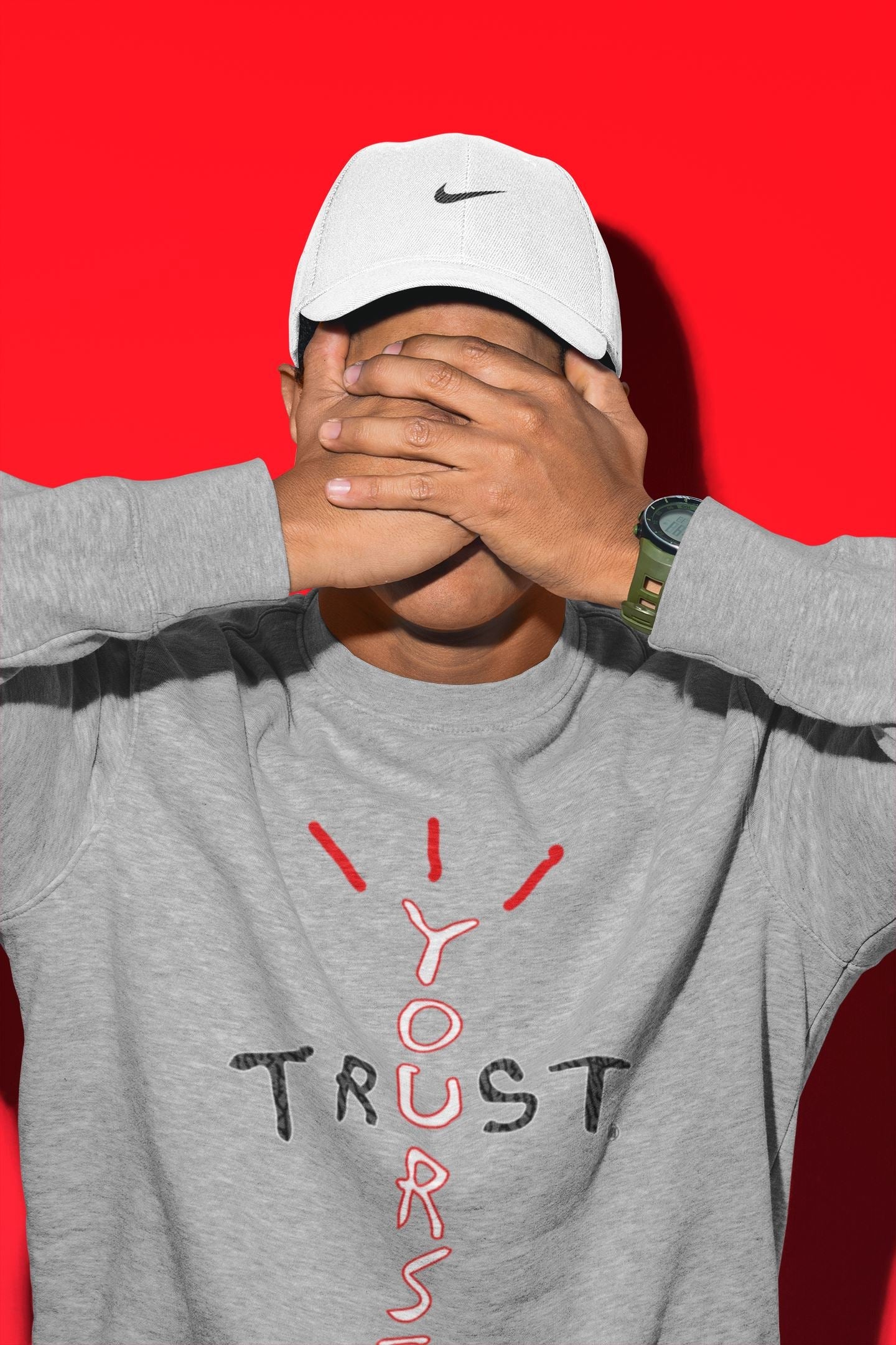 Trust Yourself Unisex Tops - Air Jordan 3 Fire Red