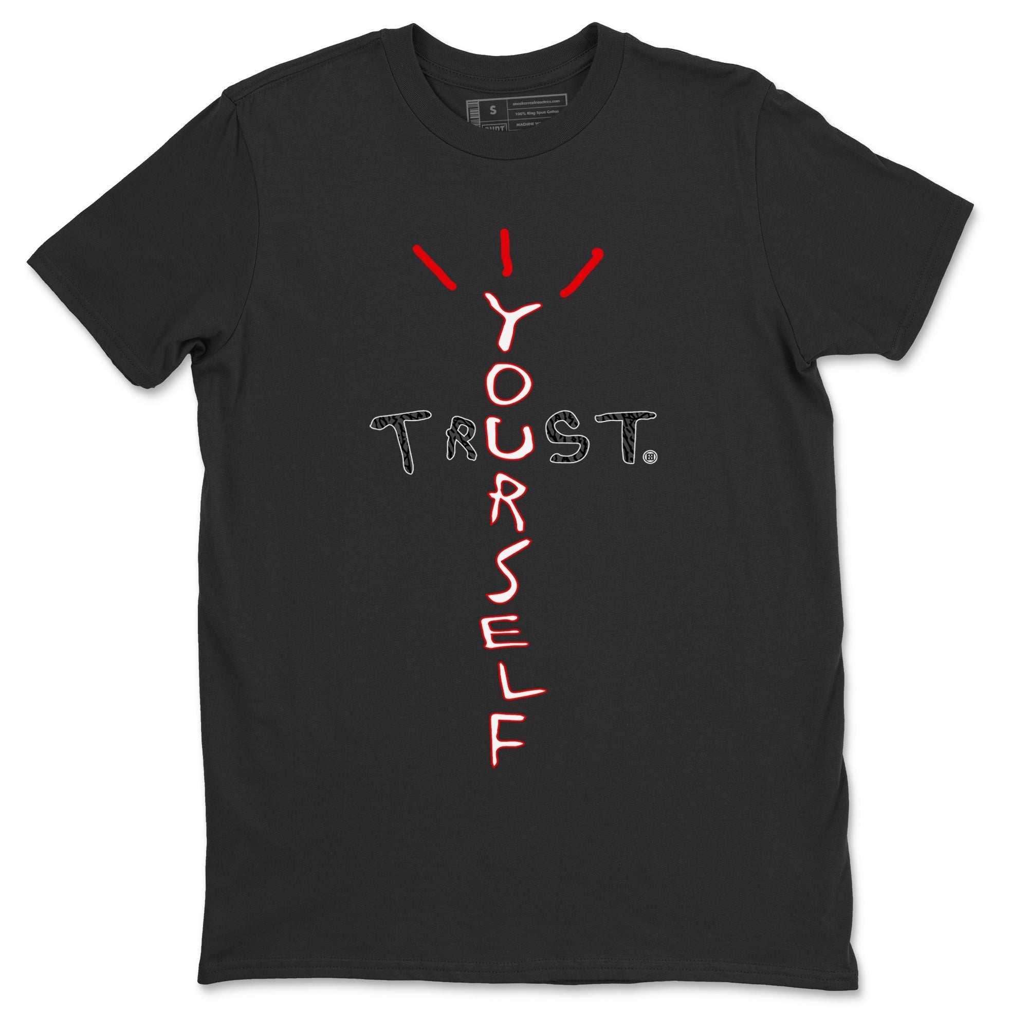 Trust Yourself Unisex Tops - Air Jordan 3 Fire Red