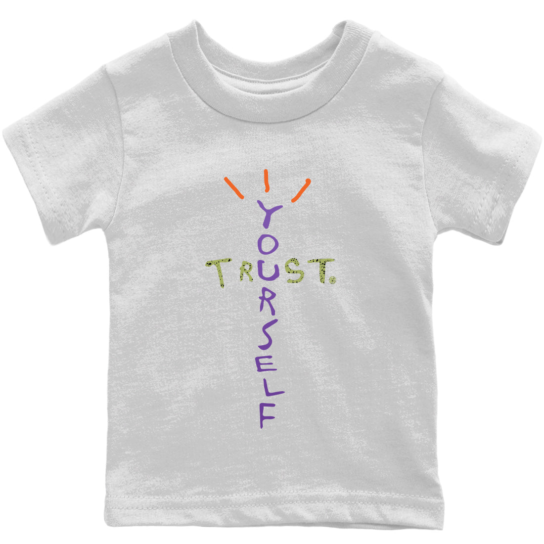Trust Yourself Kids Tops - Air Jordan 4 Canyon Purple