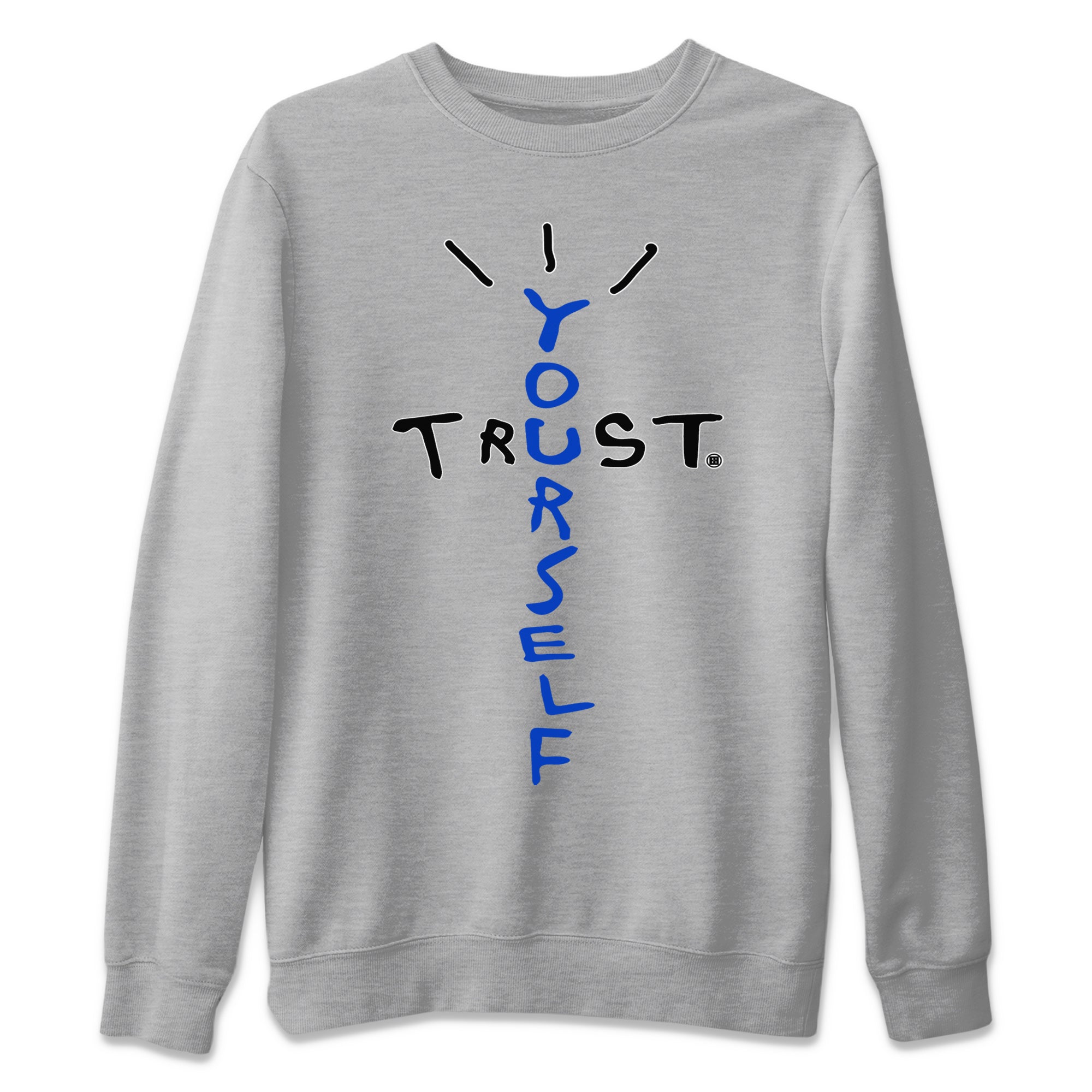 Trust Yourself Unisex Tops - Air Jordan 5 Racer Blue
