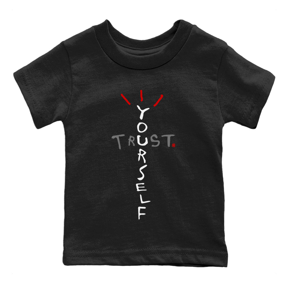 Trust Yourself Kids Tops - Air Jordan 9 Fire Red