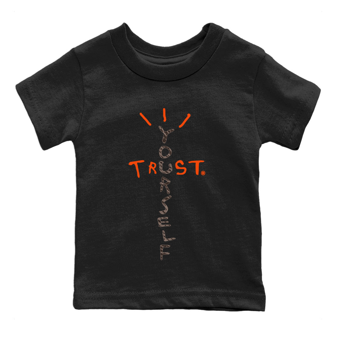 Trust Yourself Kids Tops - Yeezy 350 Carbon Beluga