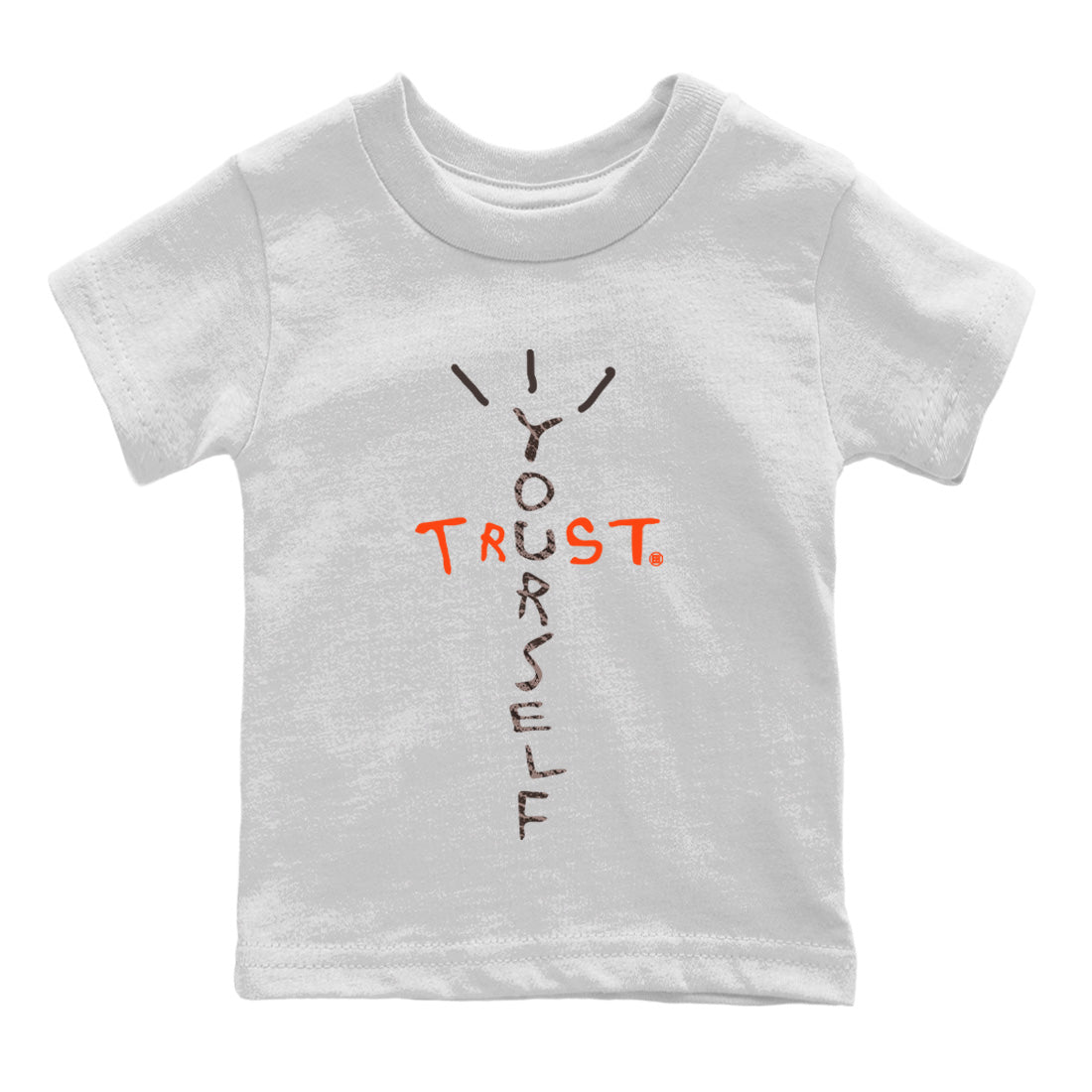 Trust Yourself Kids Tops - Yeezy 350 Carbon Beluga