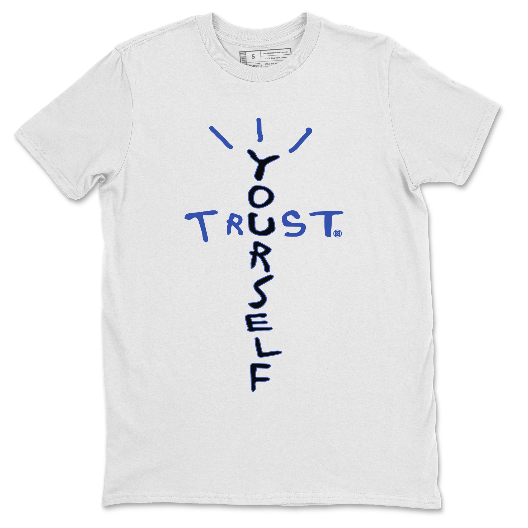 Trust Yourself Unisex Tops - Yeezy 350 Dazzling Blue