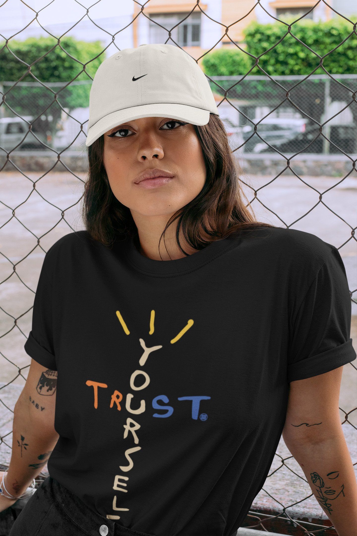 Trust Yourself Unisex Tops - Yeezy 350 MX Oat