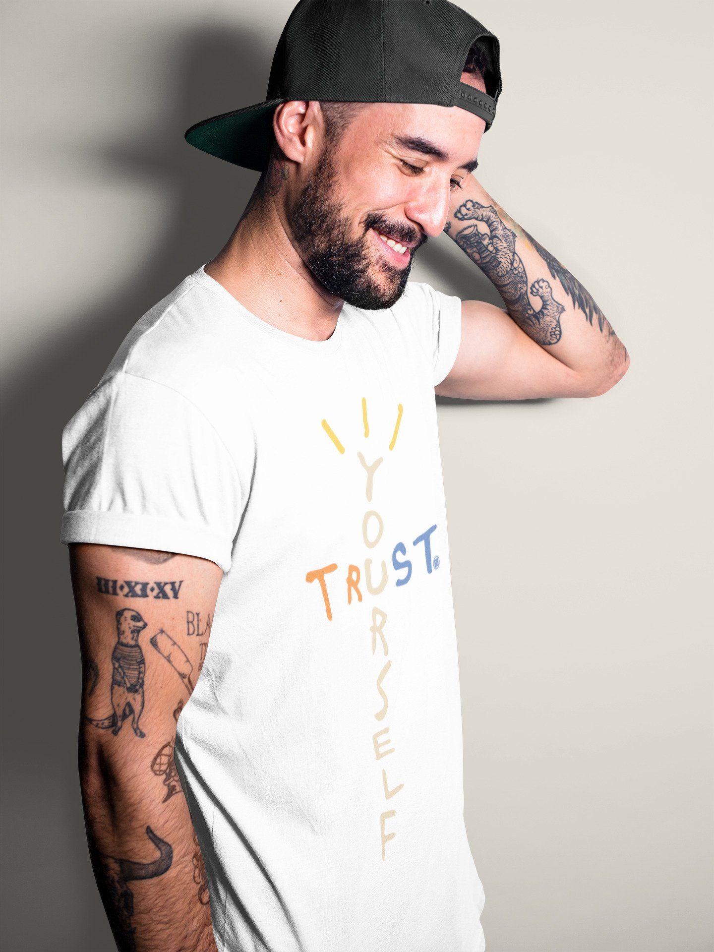 Trust Yourself Unisex Tops - Yeezy 350 MX Oat
