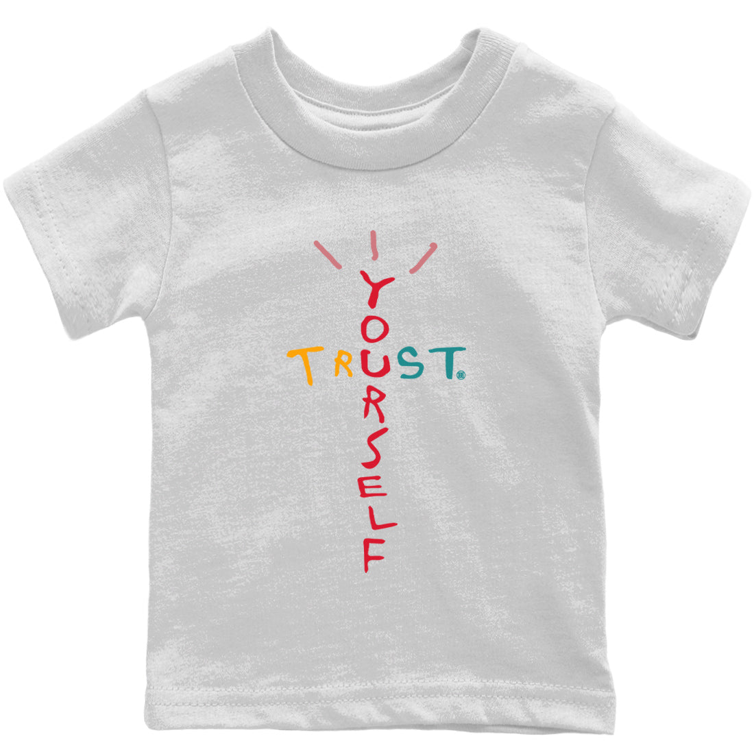 Trust Yourself Kids Tops - Yeezy 700 Hi-Res Red