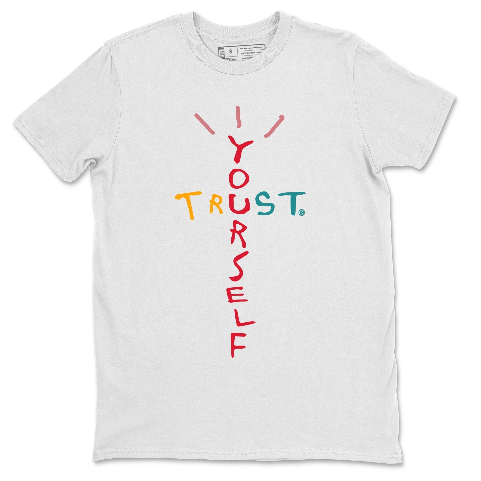 Trust Yourself Unisex Tops - Yeezy 700 Hi-Res Red