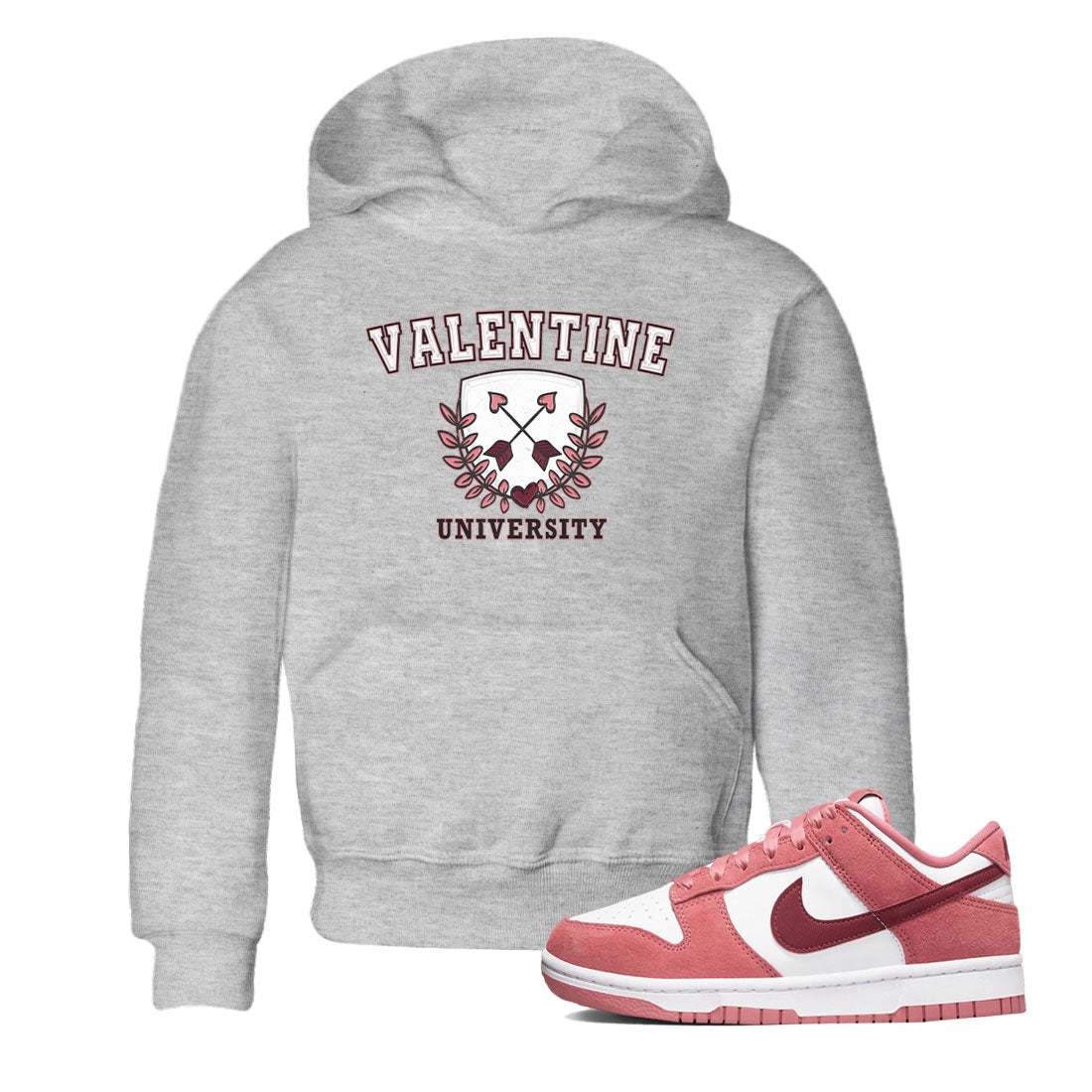 University snkmatch Tees Kids - Dunk Valentines Day 2024