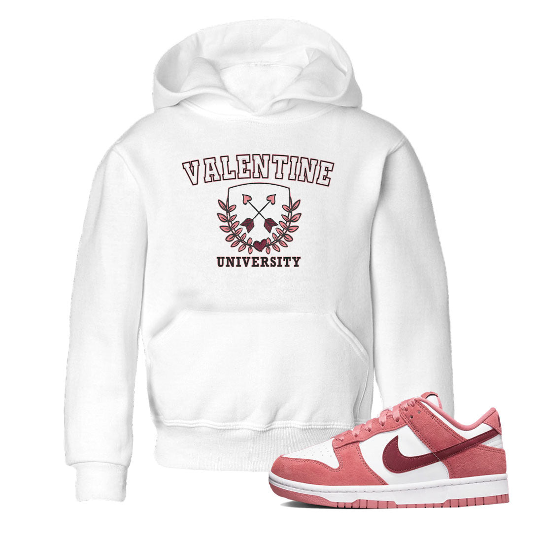 University snkmatch Tees Kids - Dunk Valentines Day 2024