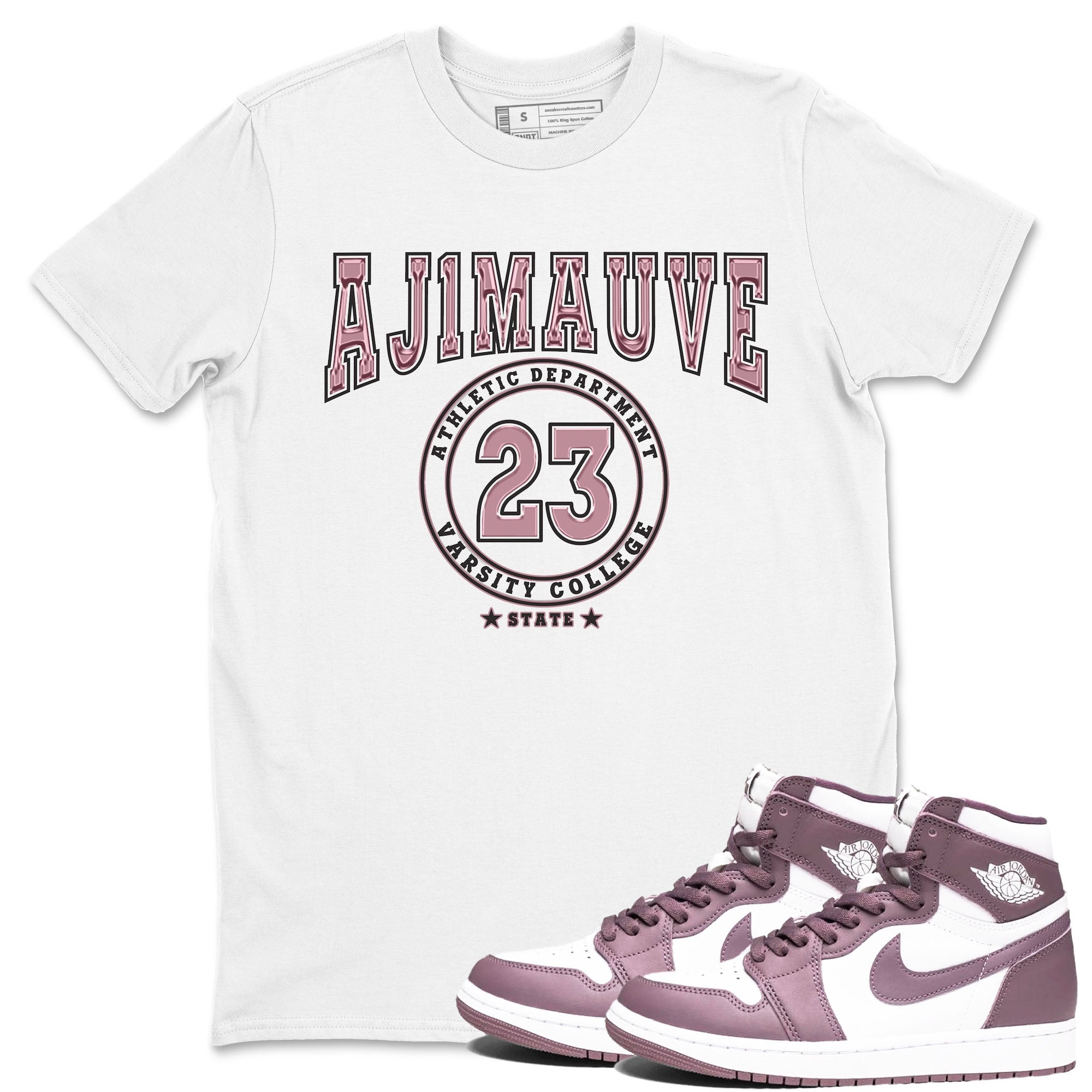 Varsity snkmatch Tee - Air Jordan 1 Mauve