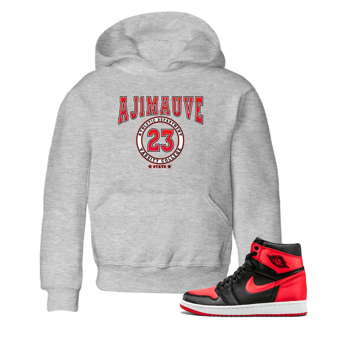 Varsity snkmatch Tee Kids - Air Jordan 1 Satin Bred