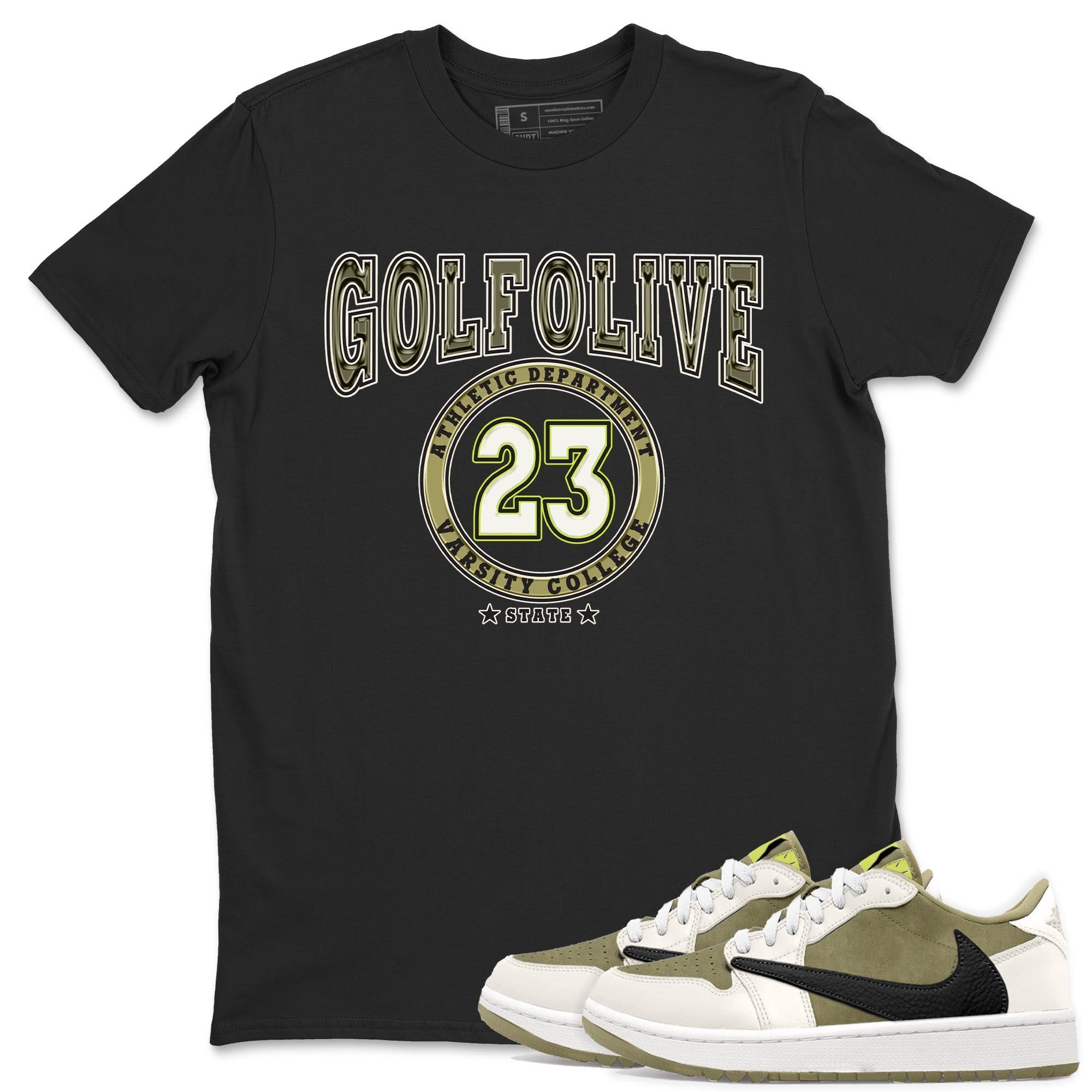Varsity snkmatch Tee - Air Jordan 1 Travis Scott Golf
