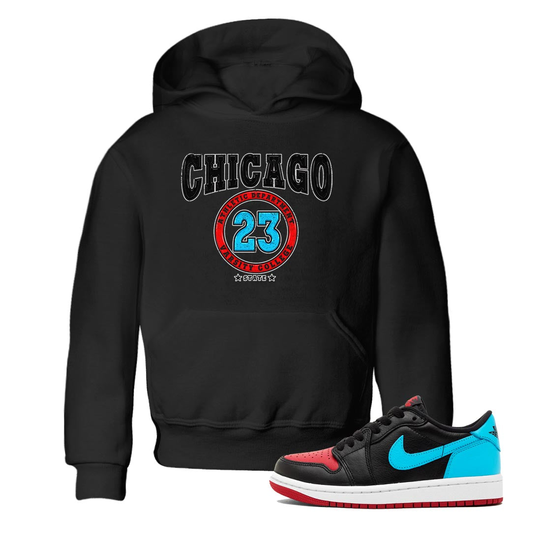 Varsity snkmatch Tee Kids - Air Jordan 1 UNC to Chicago