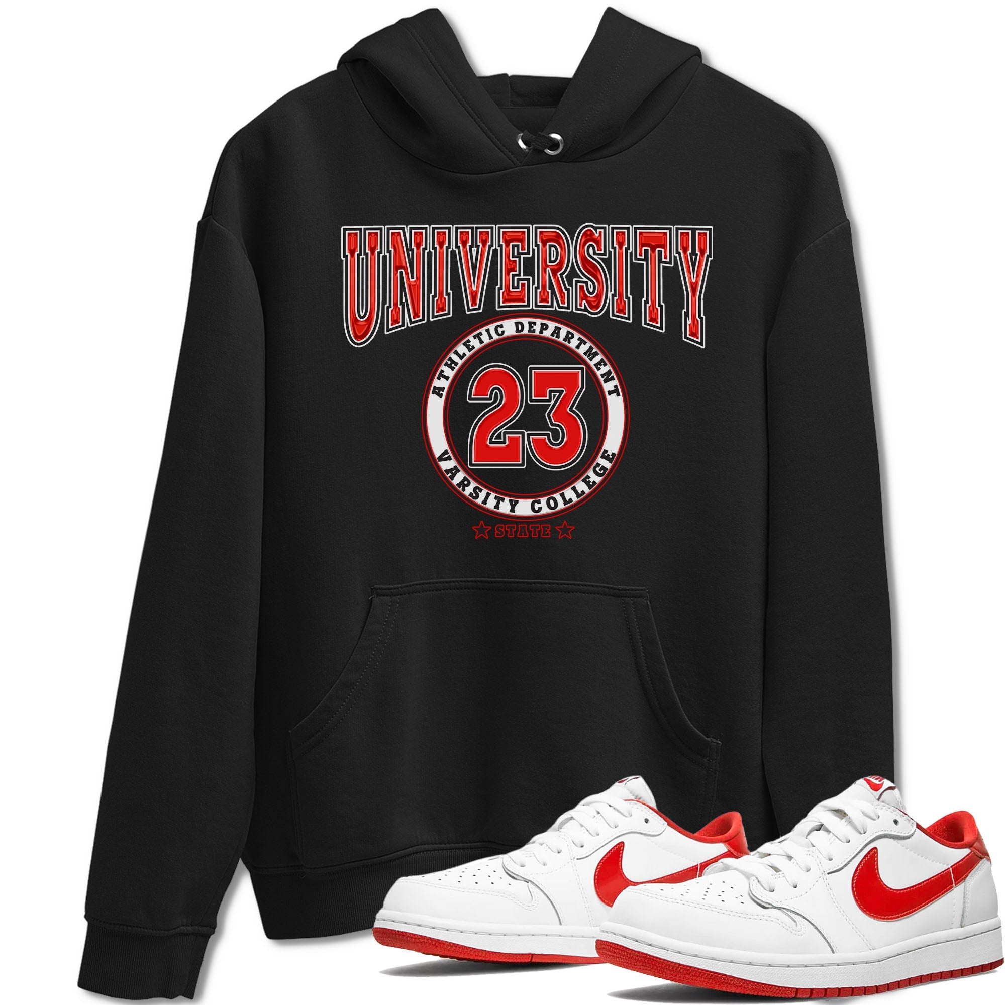 Varsity snkmatch Tee - Air Jordan 1 University Red