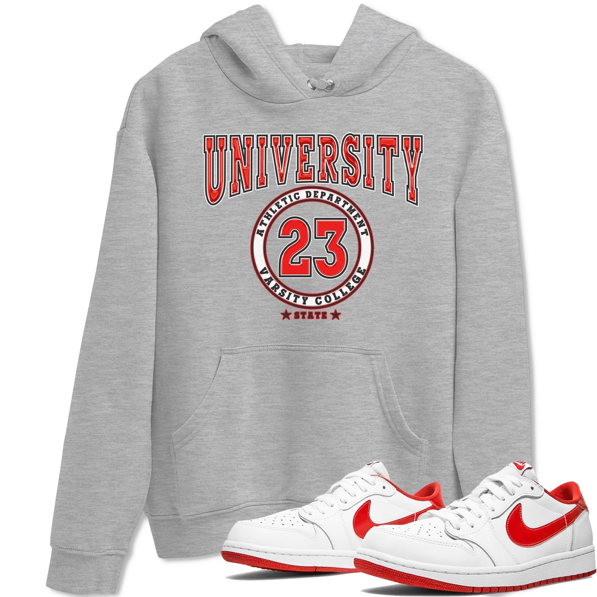 Varsity snkmatch Tee - Air Jordan 1 University Red