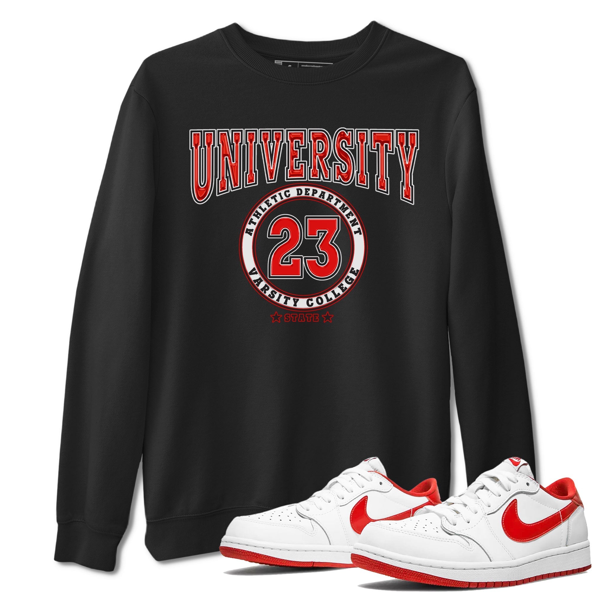 Varsity snkmatch Tee - Air Jordan 1 University Red