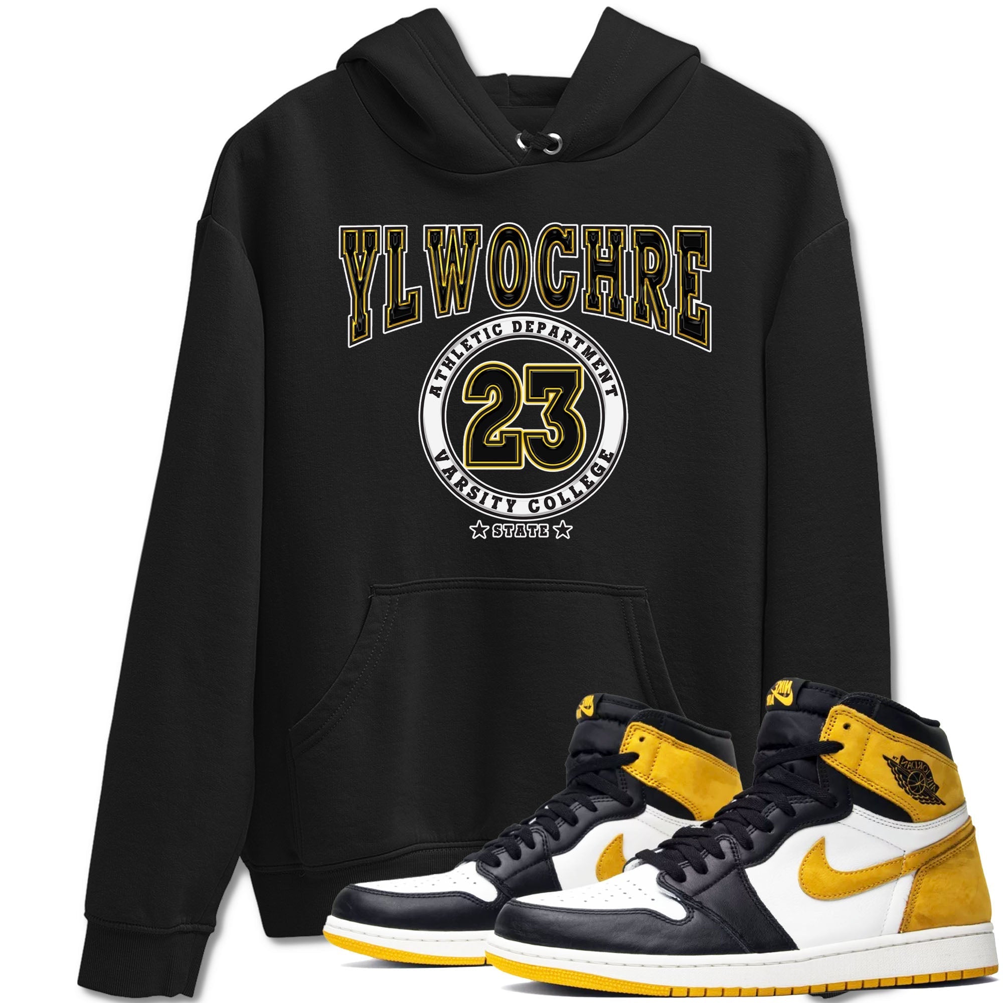 Varsity snkmatch Tees - Air Jordan 1 Yellow Ochre