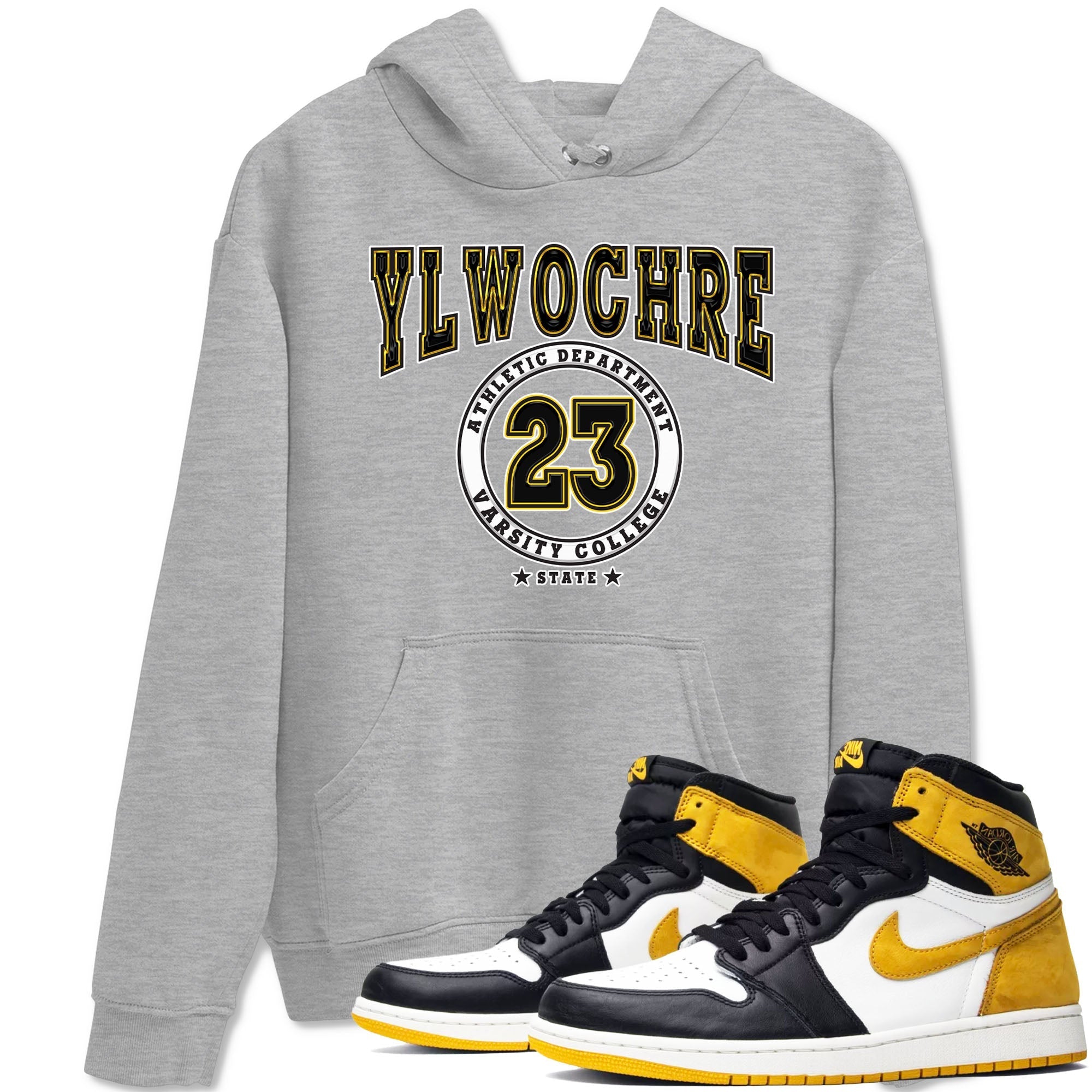 Varsity snkmatch Tees - Air Jordan 1 Yellow Ochre