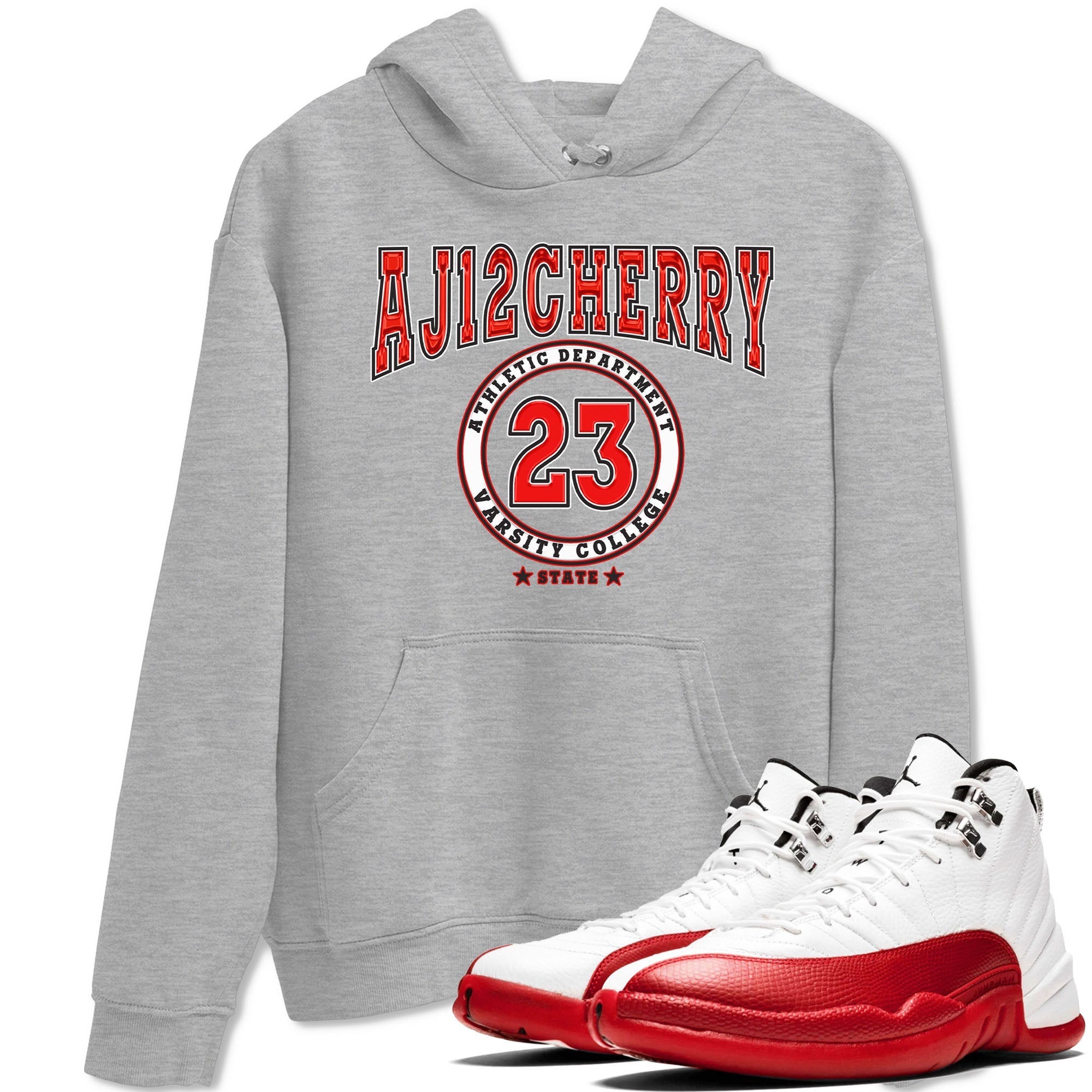 Varsity snkmatch Tee - Air Jordan 12 Cherry