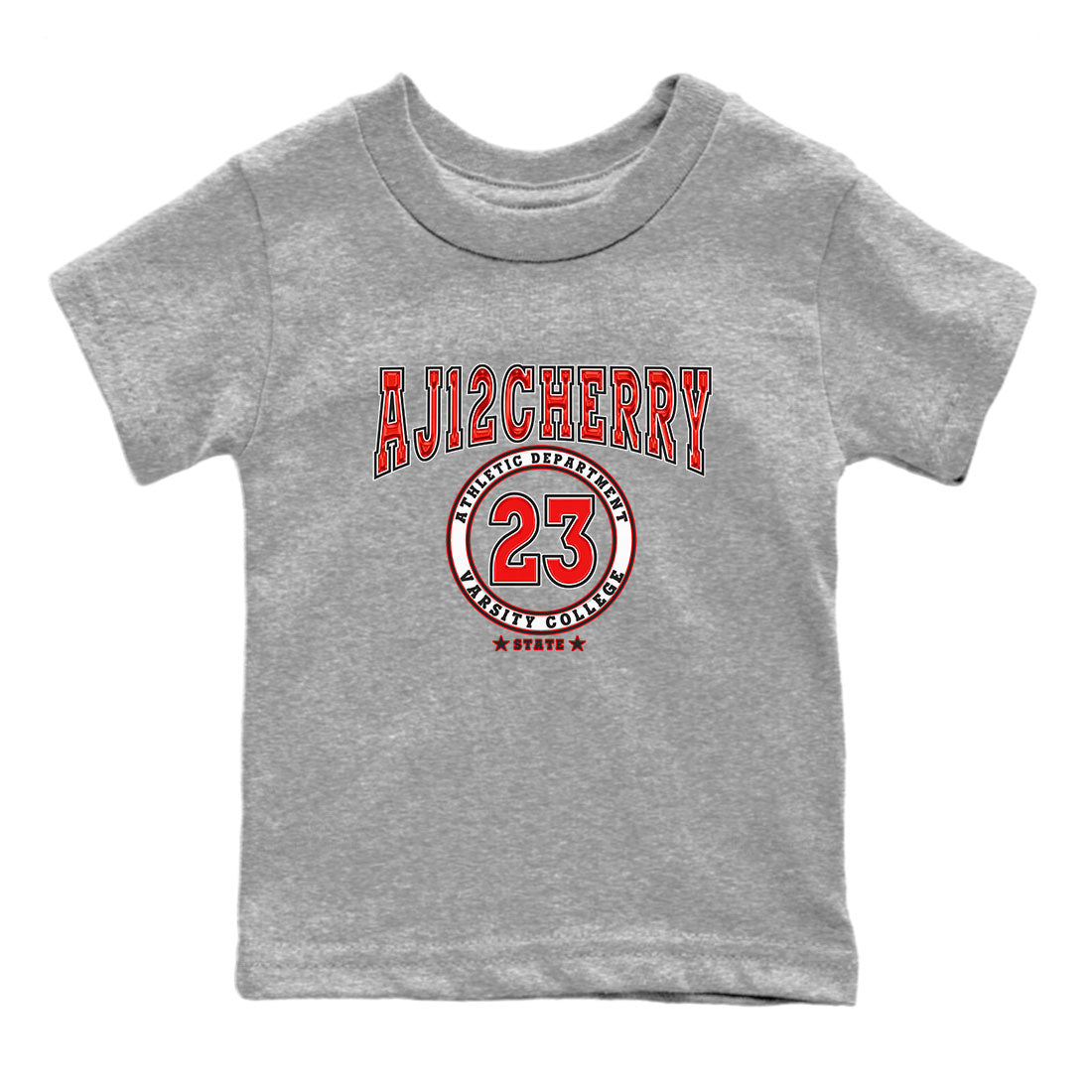 Varsity snkmatch Tee Kids - Air Jordan 12 Cherry