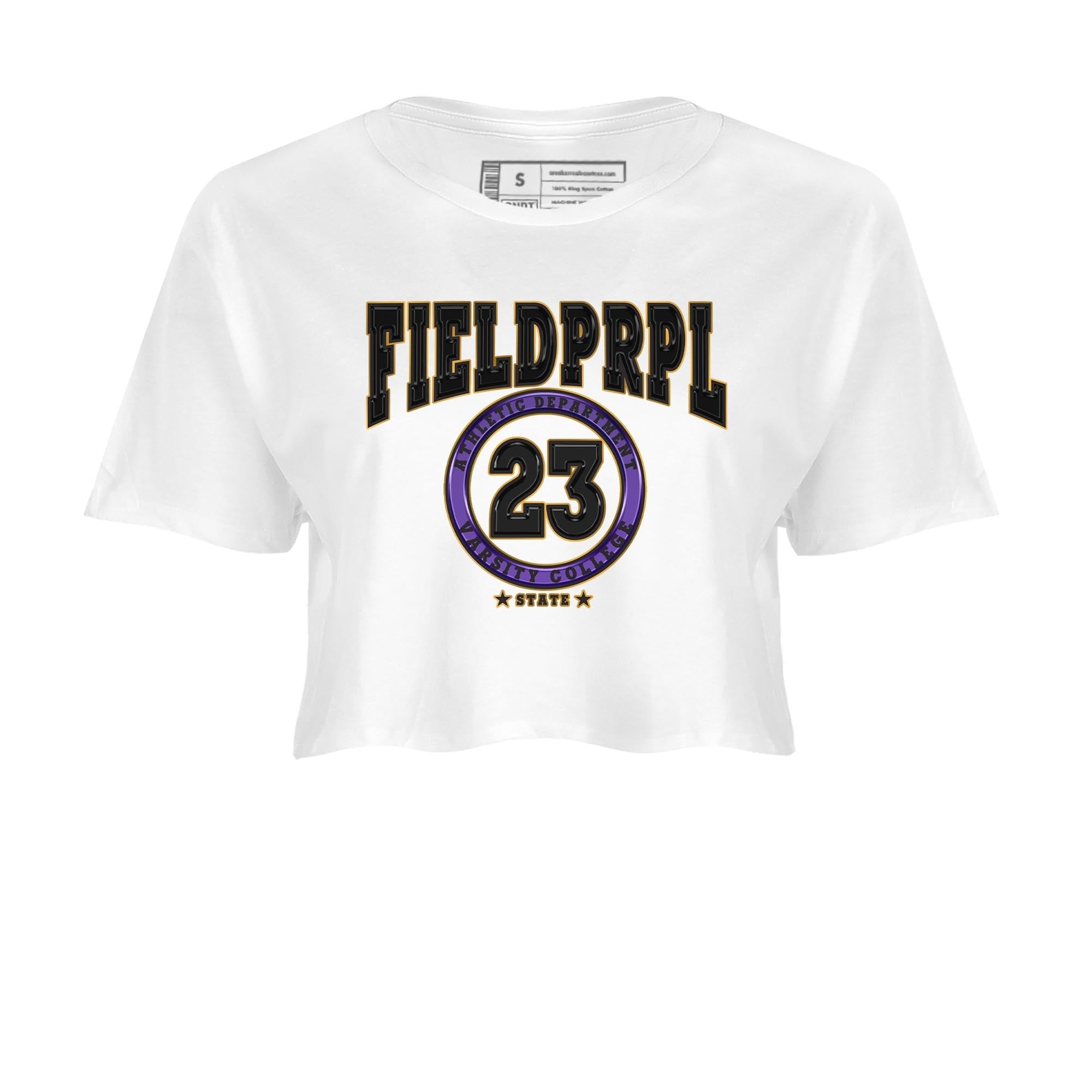 Varsity snkmatch Women's Top - Air Jordan 12 Field Purple