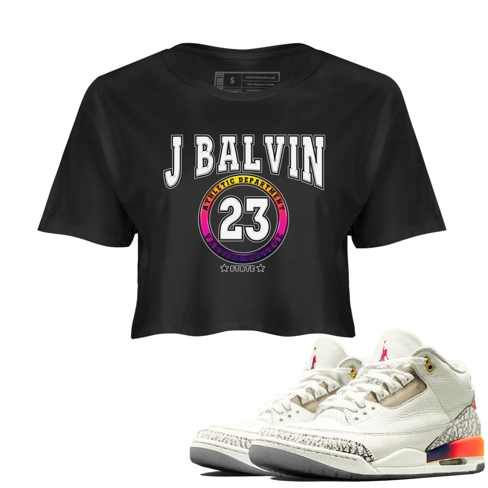 Varsity snkmatch Women's Top - Air Jordan 3 J Balvin