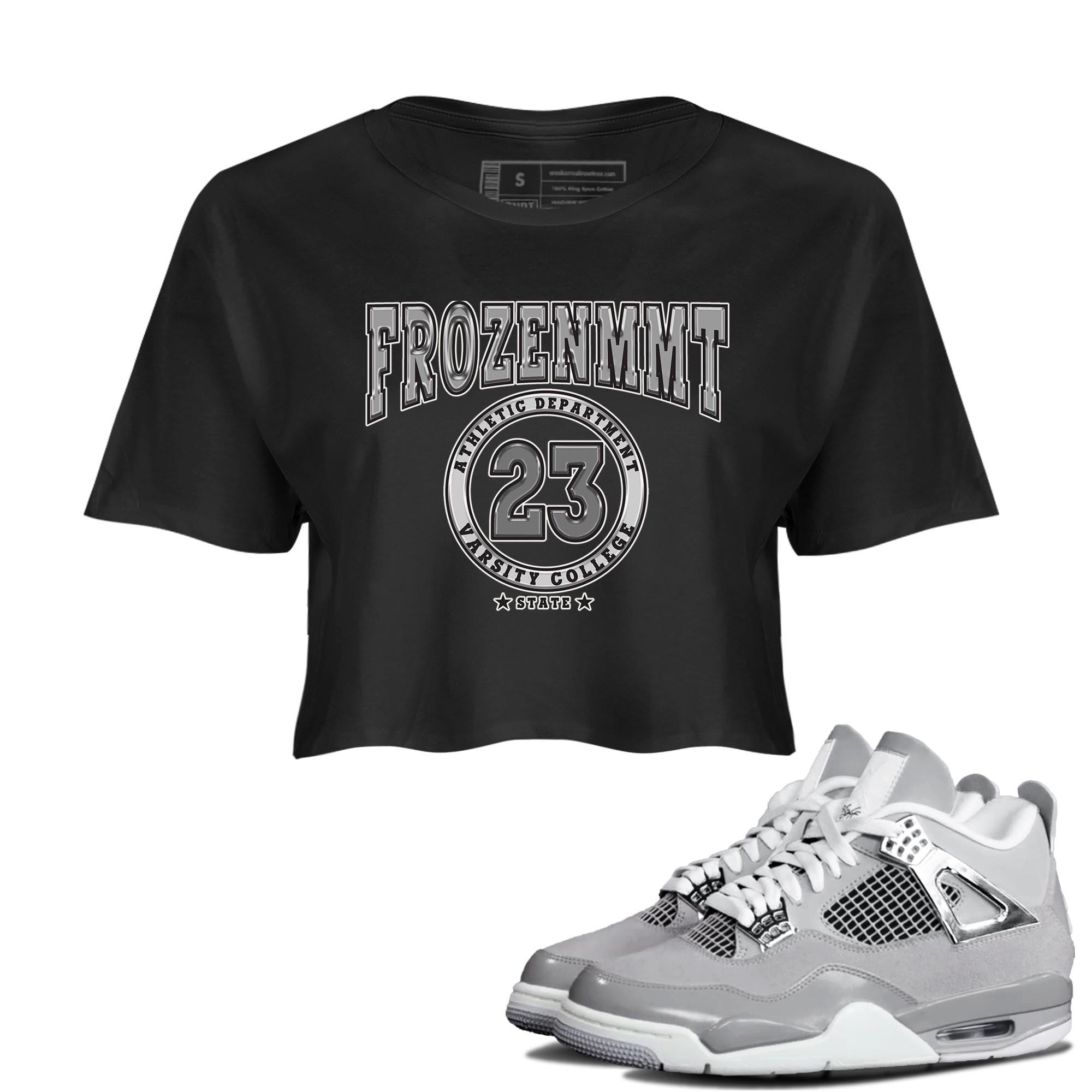 Varsity snkmatch Women's Top - Air Jordan 4 Frozen Moments