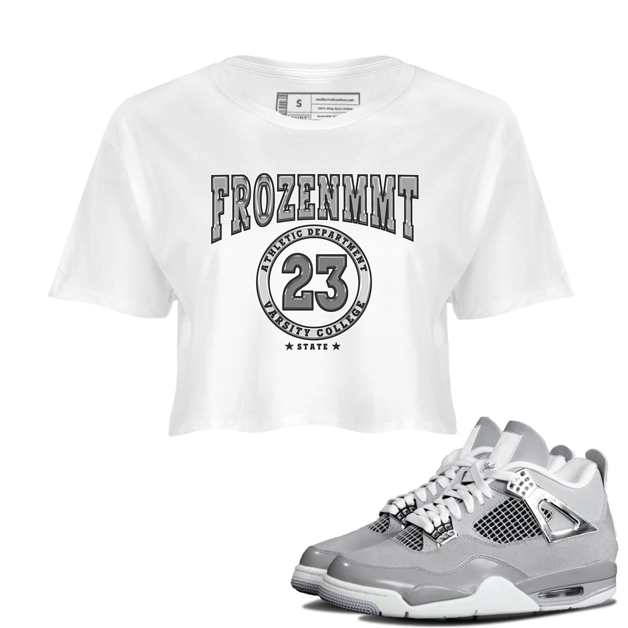 Varsity snkmatch Women's Top - Air Jordan 4 Frozen Moments