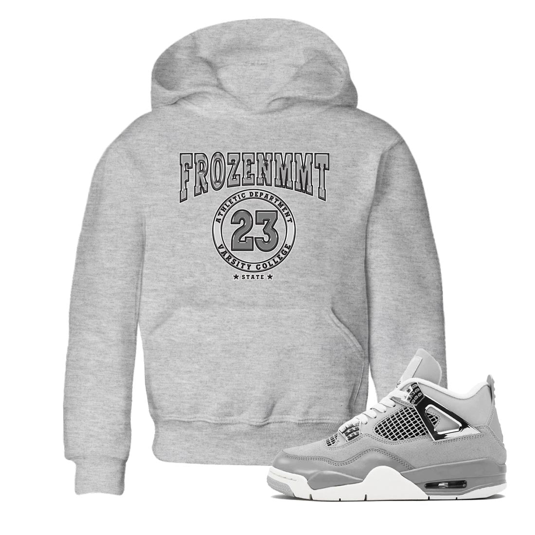Varsity snkmatch Tee Kids - Air Jordan 4 Frozen Moments
